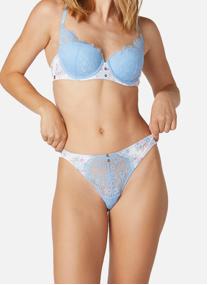 Culottes Tanga bleu Swing femme bleu