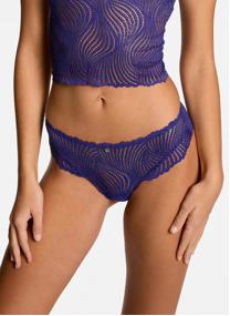 Culottes Shorty tanga marine Glory femme bleu