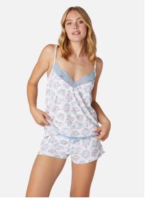 Nuisettes bleu Brigitte Bardot Nuisettes bleu Bleu