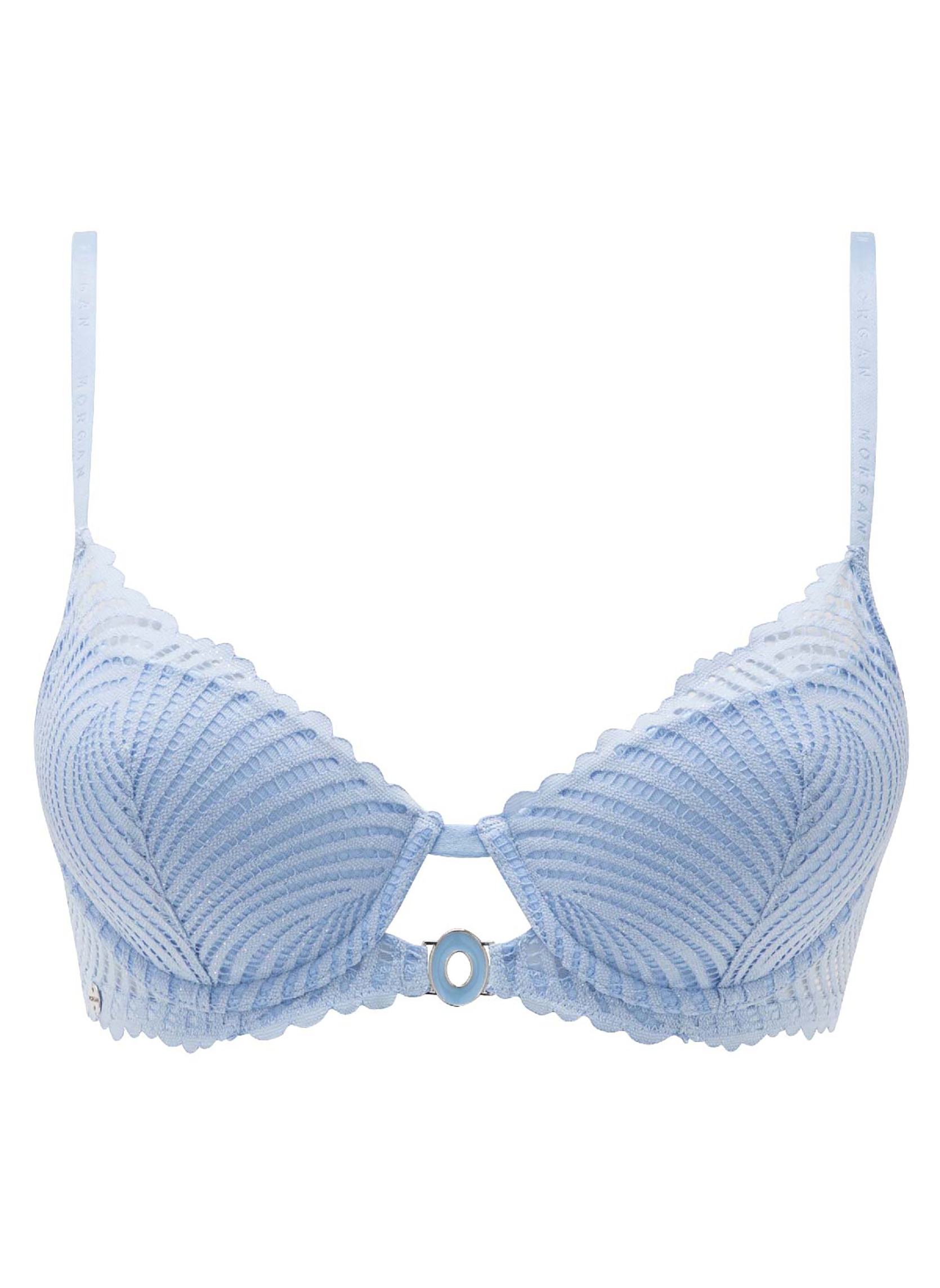 Brassières Soutien-gorge coques moulées bleu Garance femme bleu Morgan Brassières Soutien-gorge coques moulées bleu Garance femme bleu Bleu