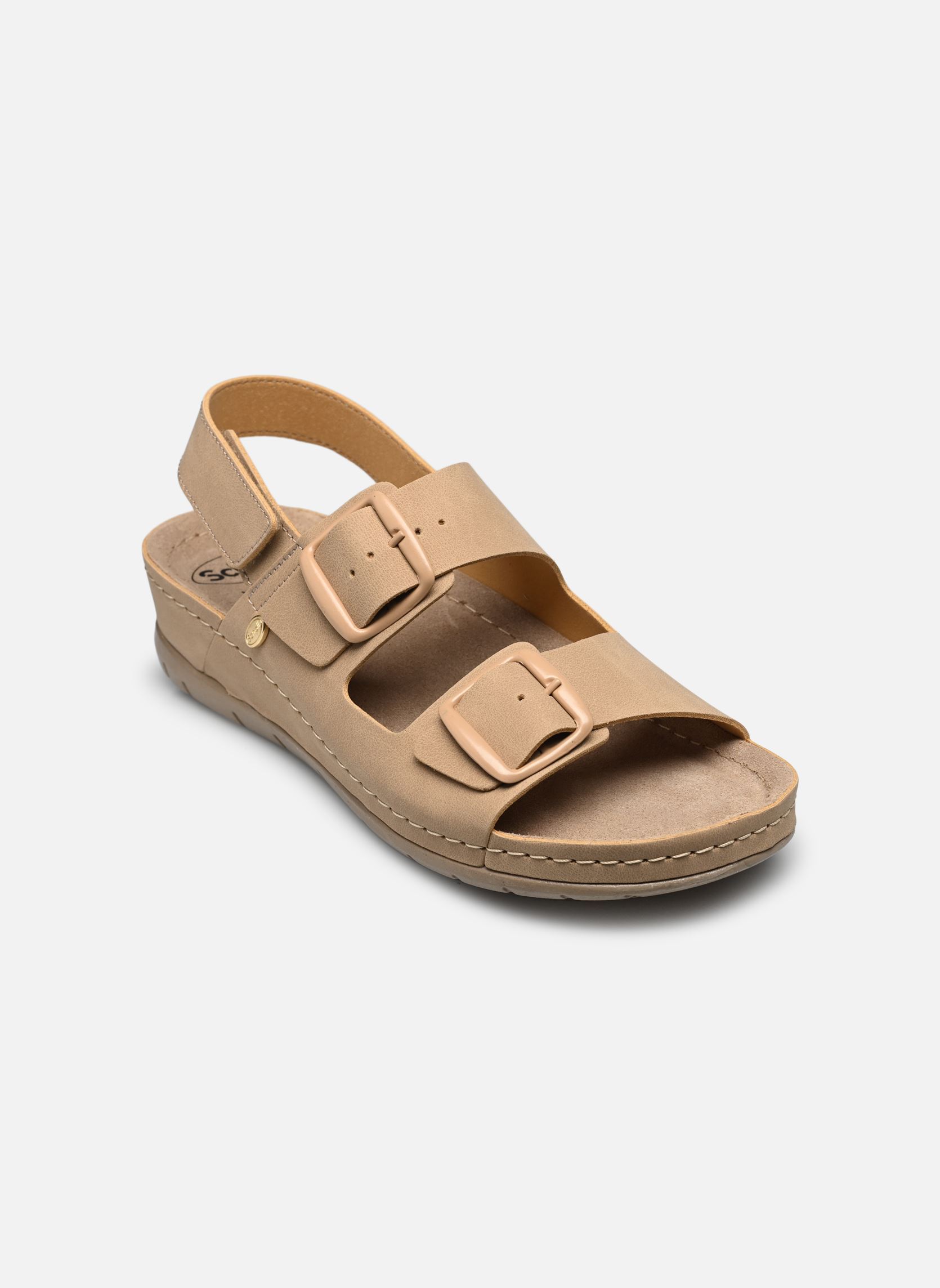 Sandales compensées et plateformes ABERDEEN SANDAL COMFORT femme beige Scholl Sandales compensées et plateformes ABERDEEN SANDAL COMFORT femme beige Beige