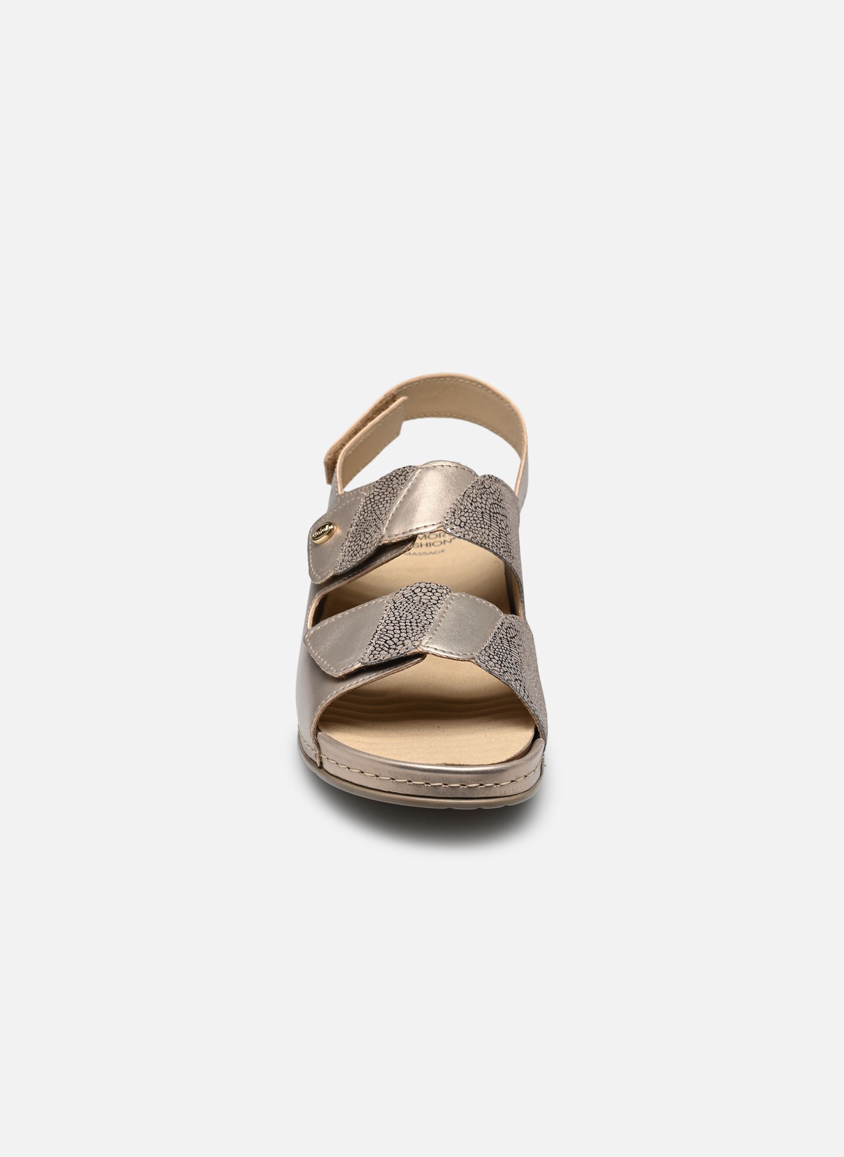 Sandales compensées et plateformes NIVES 2 STRAPS SANDAL COMFORT femme beige Scholl Sandales compensées et plateformes NIVES 2 STRAPS SANDAL COMFORT femme beige LIGHT TAUPE