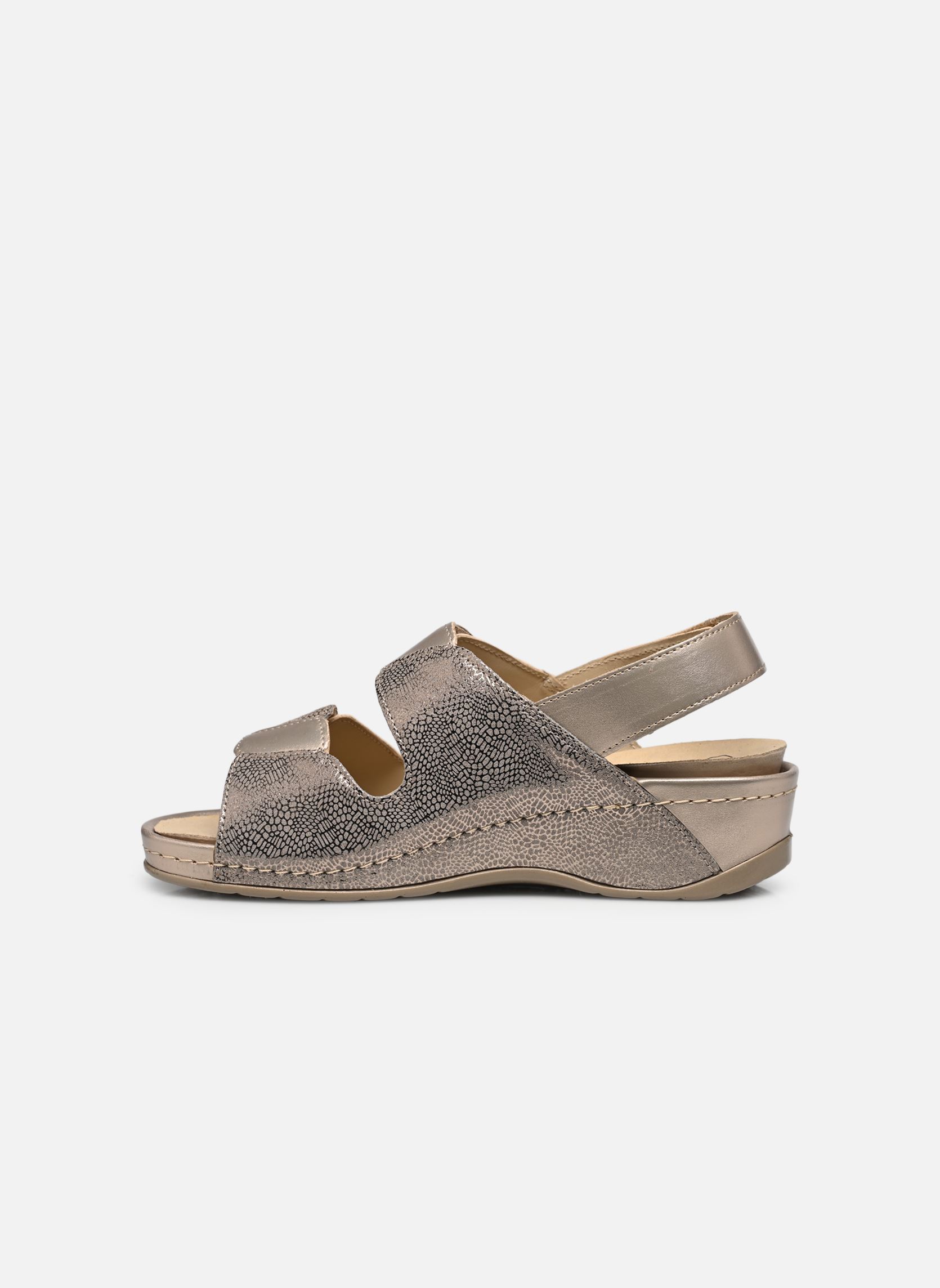 Sandales compensées et plateformes NIVES 2 STRAPS SANDAL COMFORT femme beige Scholl Sandales compensées et plateformes NIVES 2 STRAPS SANDAL COMFORT femme beige LIGHT TAUPE