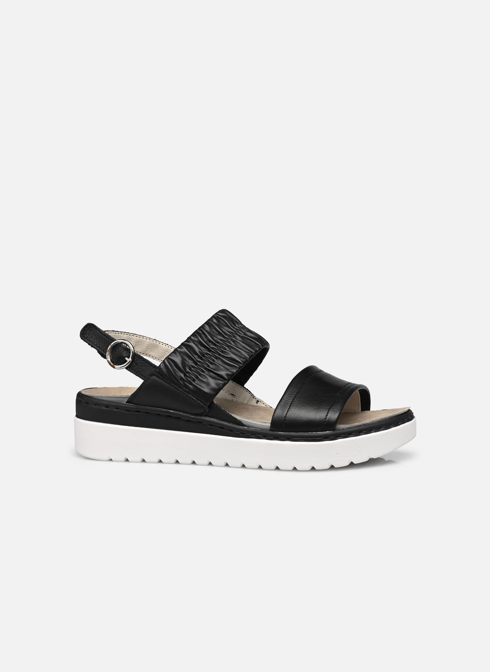 Sandales compensées et plateformes VIAREGGIO ELASTIC COMFORT femme noir Scholl Sandales compensées et plateformes VIAREGGIO ELASTIC COMFORT femme noir Black