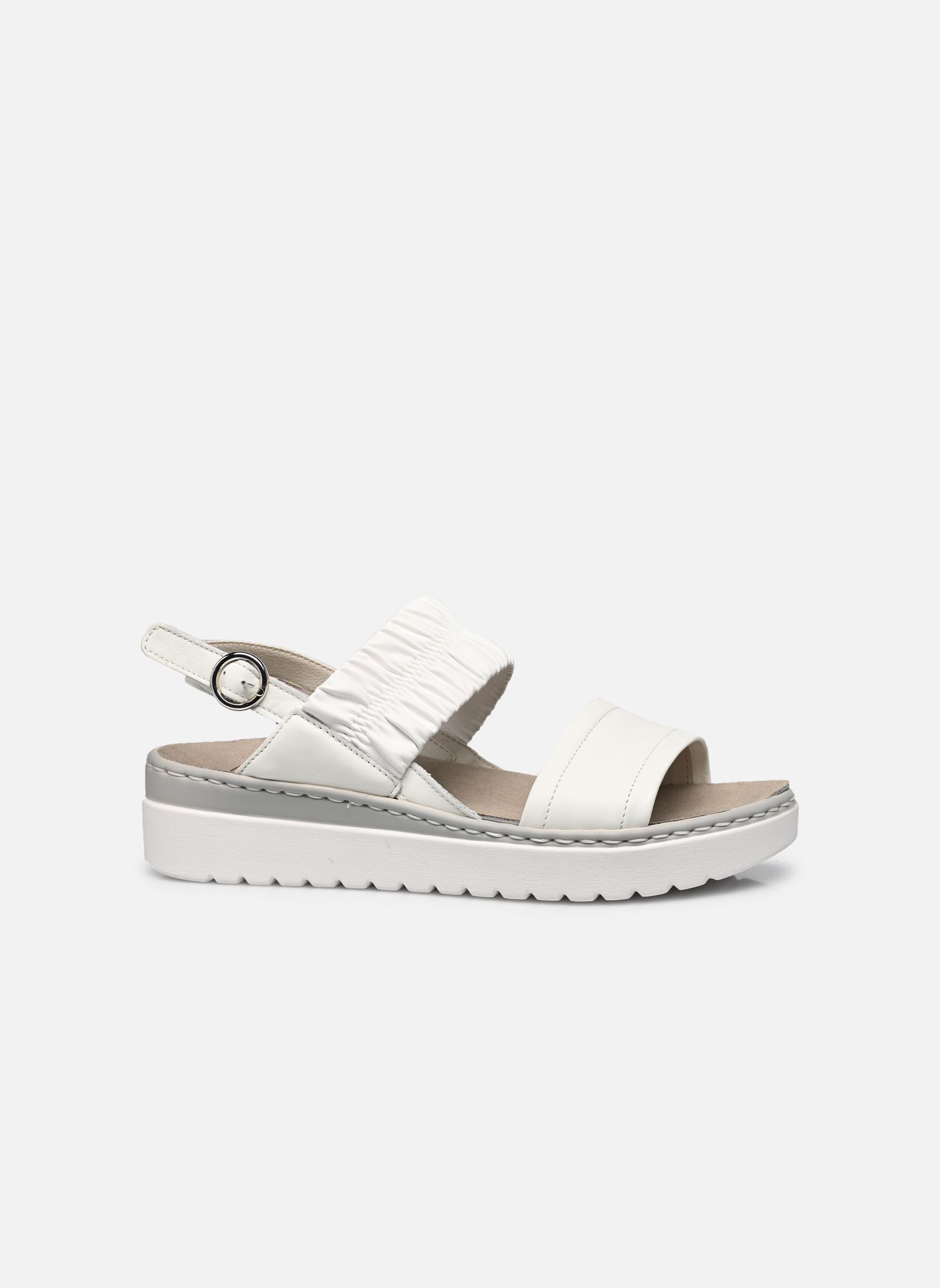 Sandalias y plataformas de cuña VIAREGGIO ELASTIC COMFORT mujer blanco Scholl Sandalias y plataformas de cuña VIAREGGIO ELASTIC COMFORT mujer blanco White
