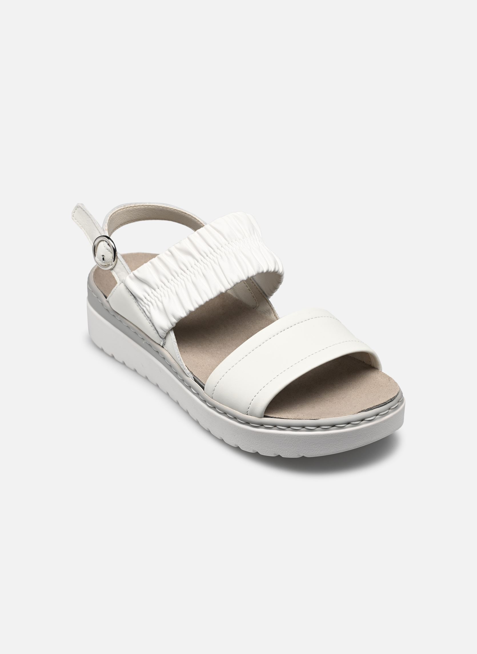 Sandalias y plataformas de cuña VIAREGGIO ELASTIC COMFORT mujer blanco Scholl Sandalias y plataformas de cuña VIAREGGIO ELASTIC COMFORT mujer blanco White