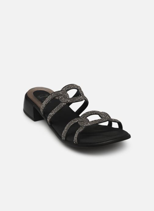 Scholl Sandales compensées et plateformes LIPARI COMFORT femme noir