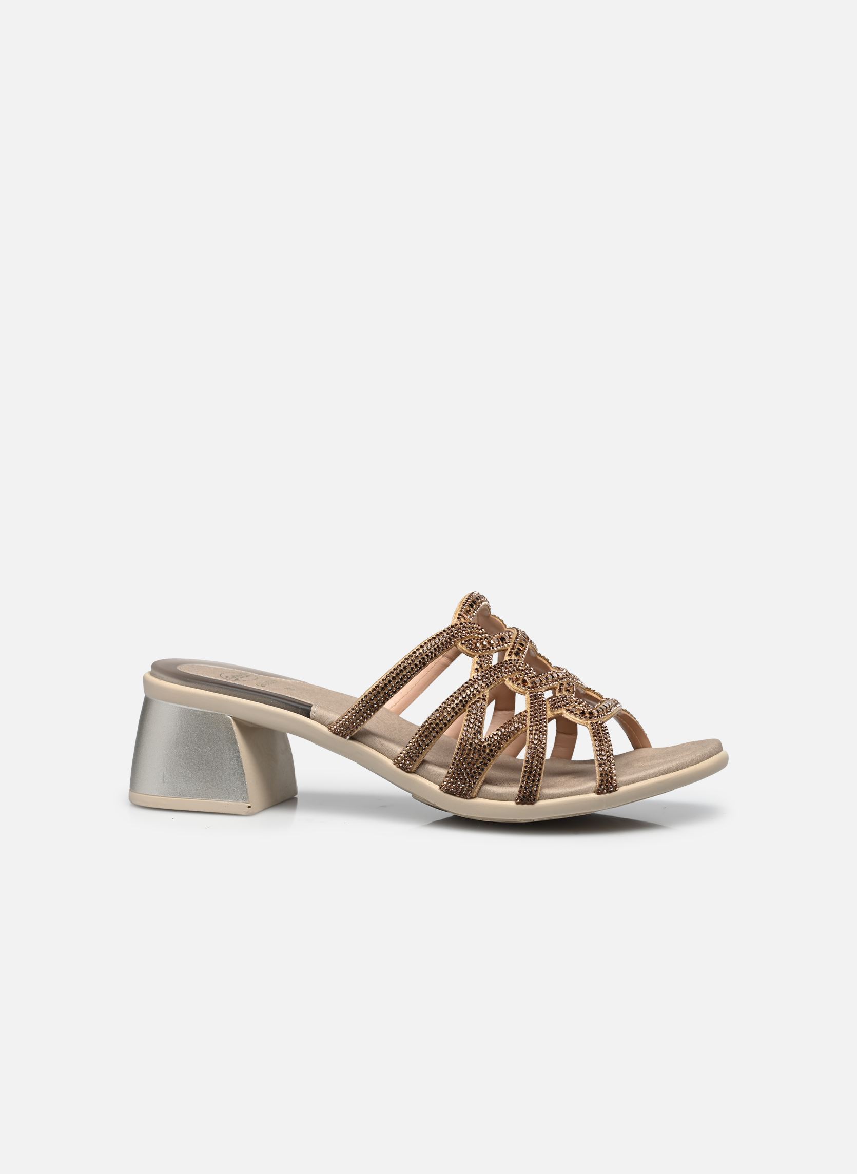 Sandales compensées et plateformes NISIDA COMFORT femme or et bronze Scholl Sandales compensées et plateformes NISIDA COMFORT femme or et bronze Gold