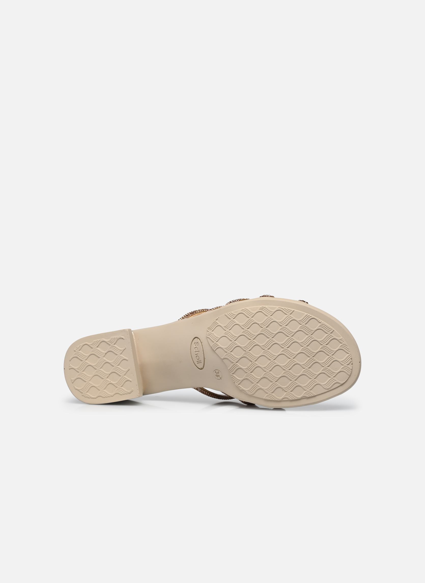 Sandales compensées et plateformes NISIDA COMFORT femme or et bronze Scholl Sandales compensées et plateformes NISIDA COMFORT femme or et bronze Gold