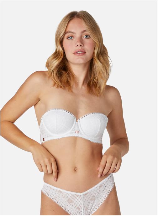 Brigitte Bardot Brassières Soutien-gorge coques moulées blanc Flamenco femme blanc