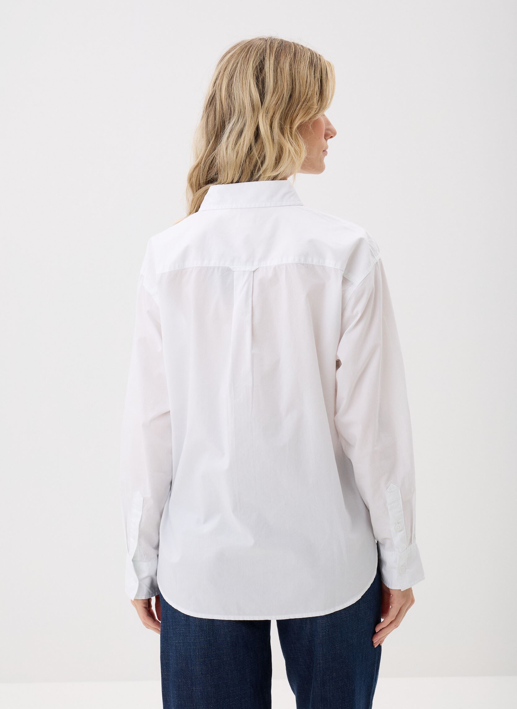 Chemises manches longues HARLIE NEW BF SHIRT WHITES femme blanc Levi's Chemises manches longues HARLIE NEW BF SHIRT WHITES femme blanc BRIGHT WHITE