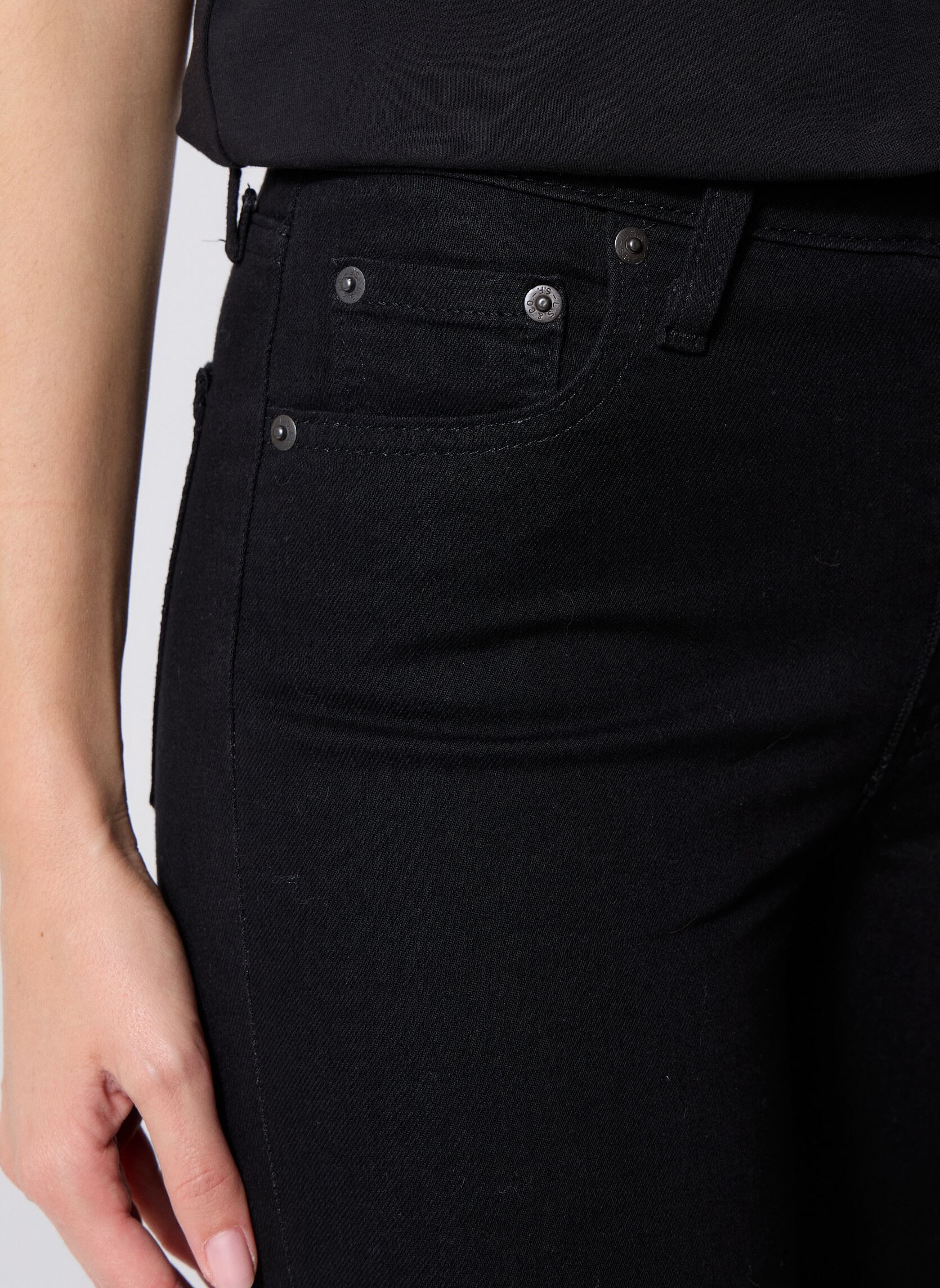 Slim Fit und Skinny Jeans 721 HIGH RISE SKINNY BLACKS damen schwarz Levi's Slim Fit und Skinny Jeans 721 HIGH RISE SKINNY BLACKS damen schwarz MIDNIGHT GAZE