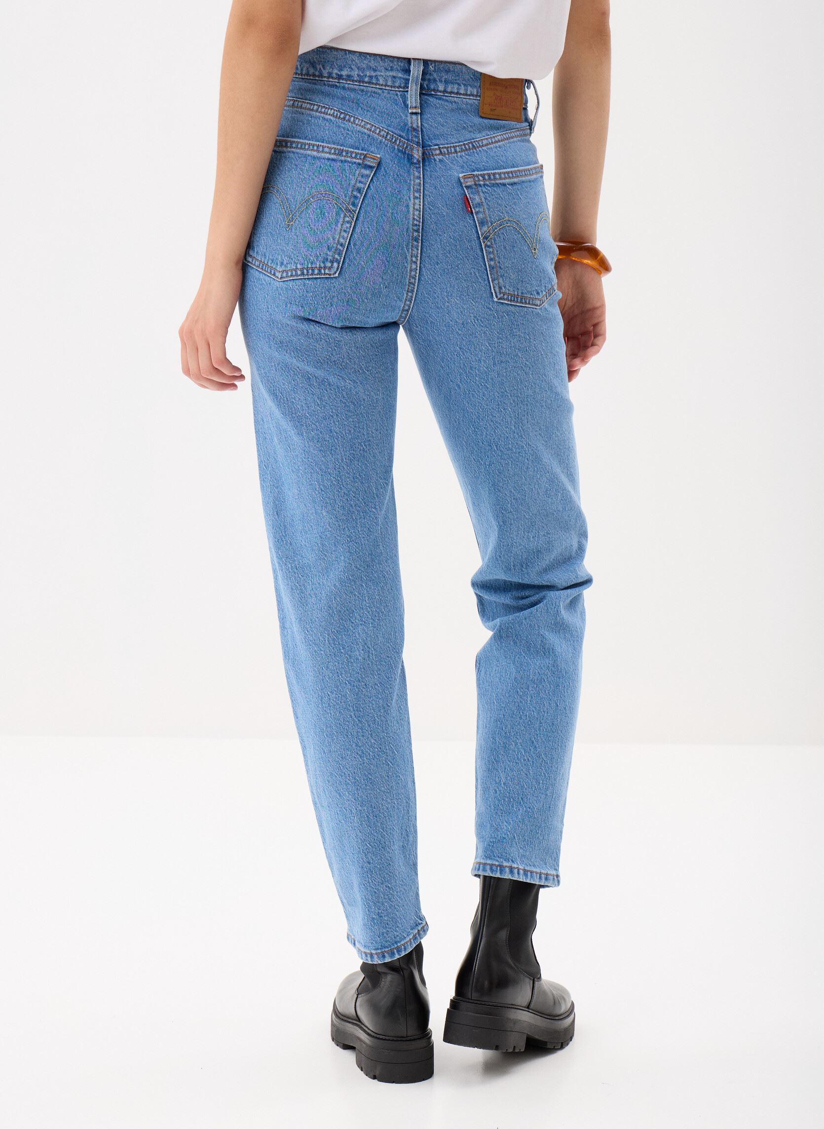 Jeans droit 501® CROP MED INDIGO - WORN IN femme bleu Levi's Jeans droit 501® CROP MED INDIGO - WORN IN femme bleu GREAT STORY