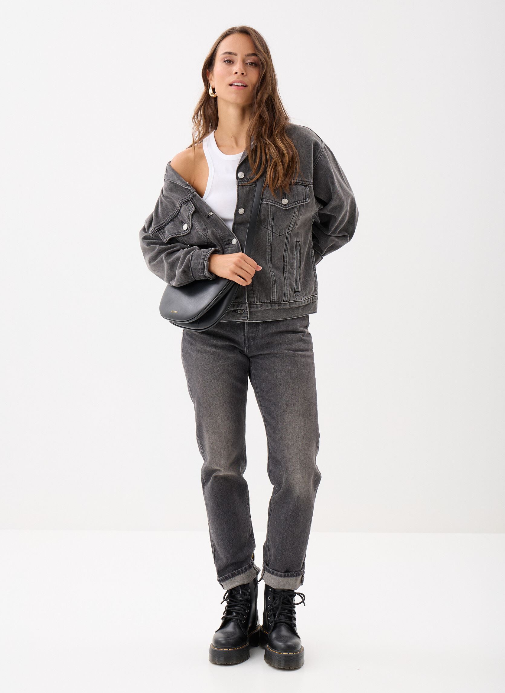 Chaquetas vaqueras 90S TRUCKER MED INDIGO - WORN IN mujer negro Levi's Chaquetas vaqueras 90S TRUCKER MED INDIGO - WORN IN mujer negro BE KIND REWIND
