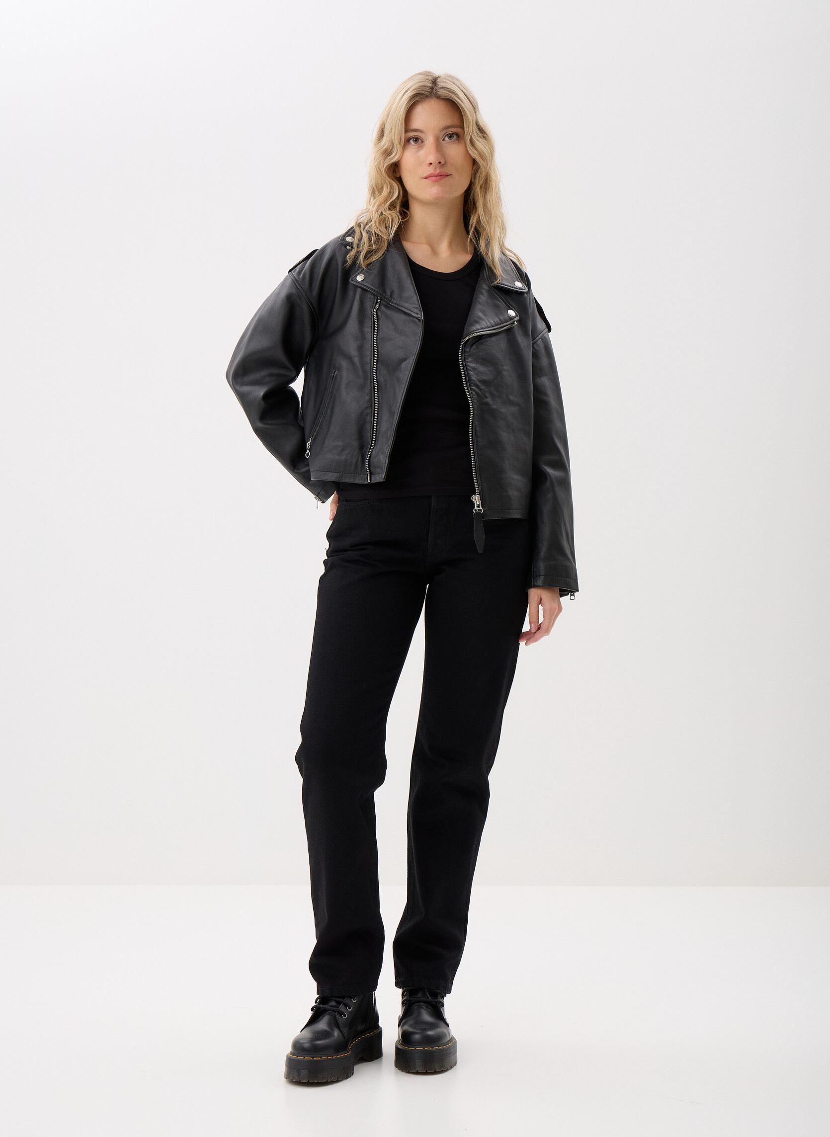 Jeans droit 501® 90S BLACKS femme noir Levi's Jeans droit 501® 90S BLACKS femme noir RINSED BLACKTOP