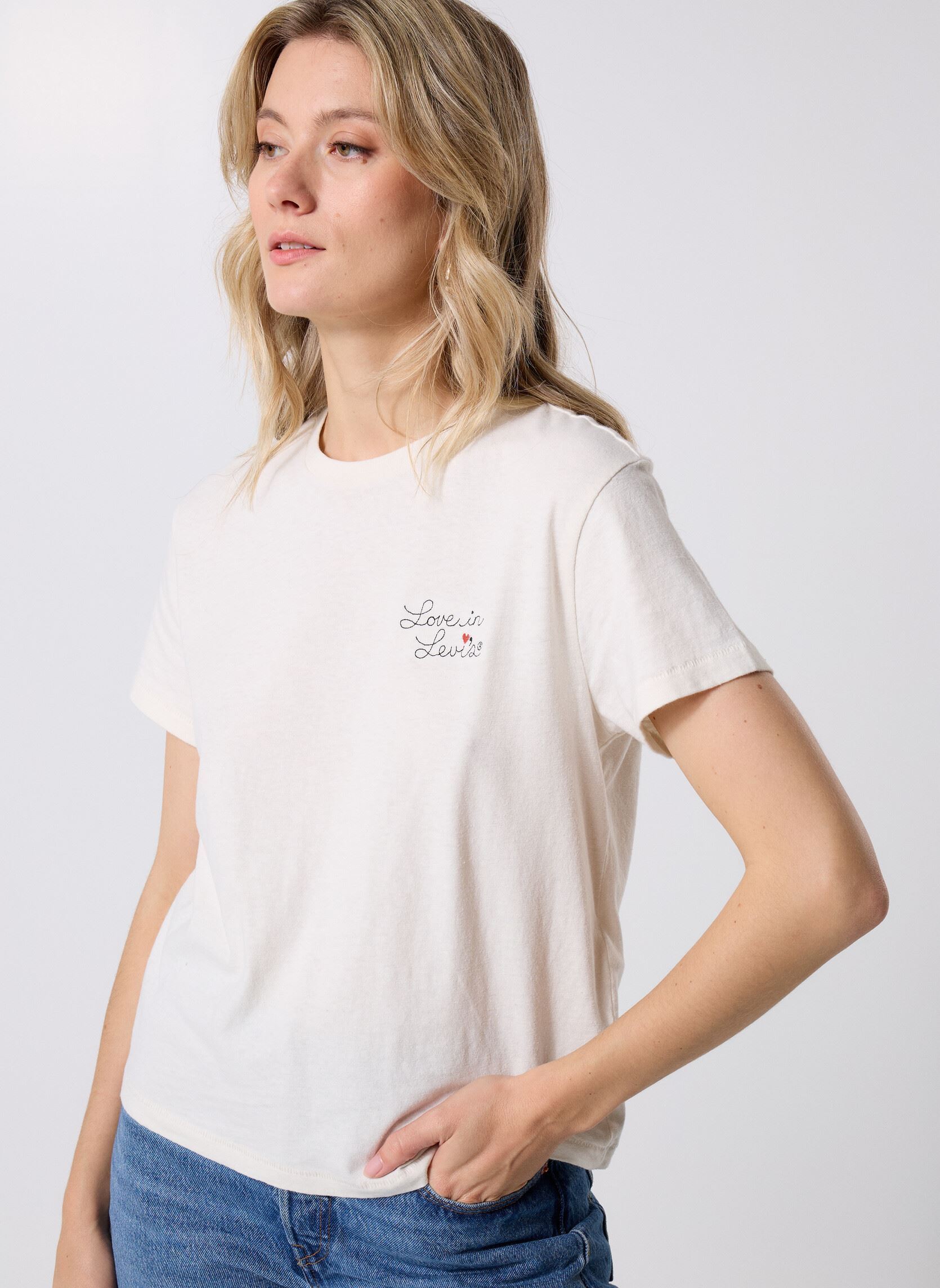 Vêtements Levi' GRAPHIC CLASSIC TEE NEUTRALS pour Accessoires
