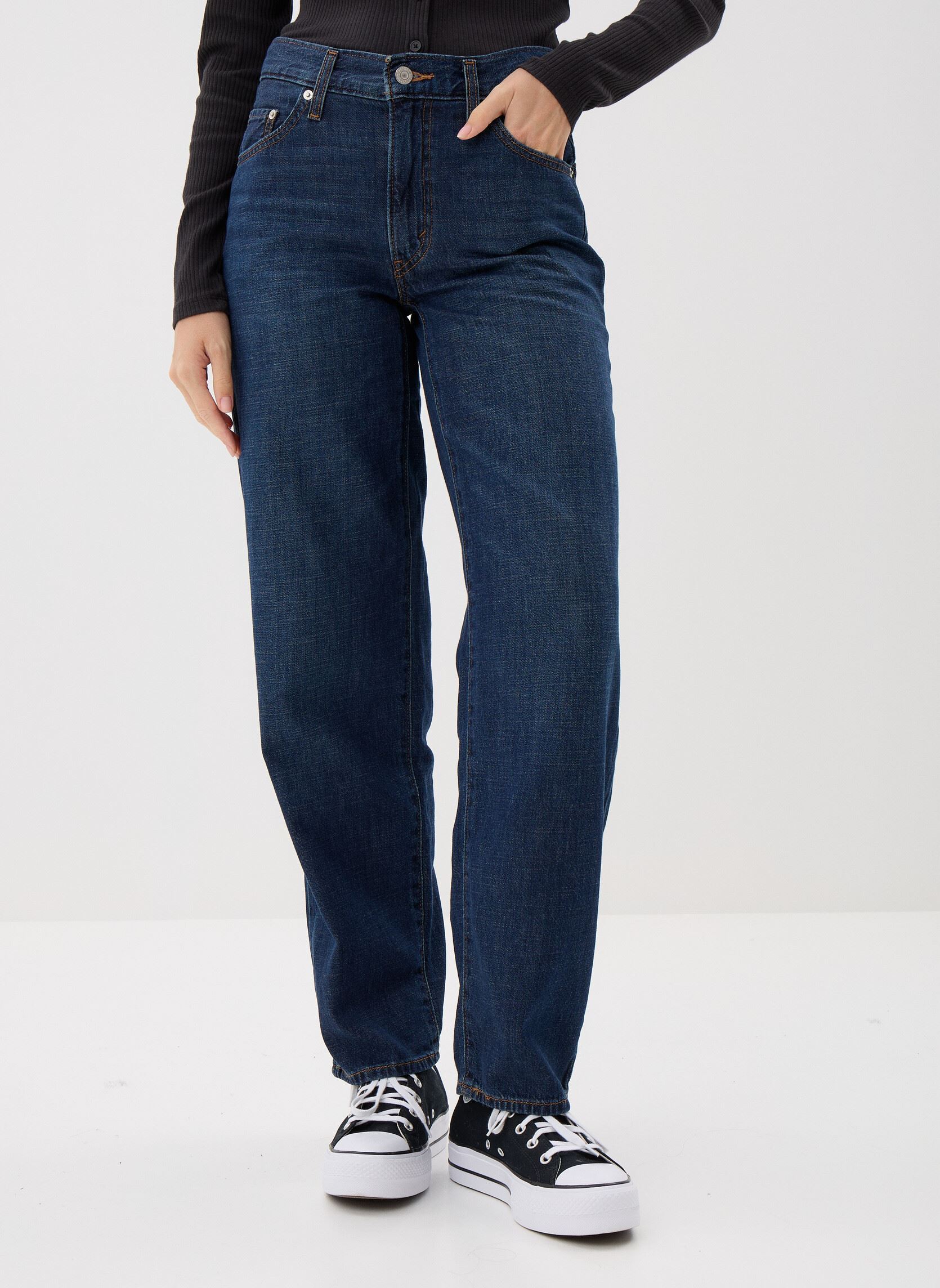 Jeans flare / larges Levis BAGGY DAD Lightweight US 28 / - vue 3