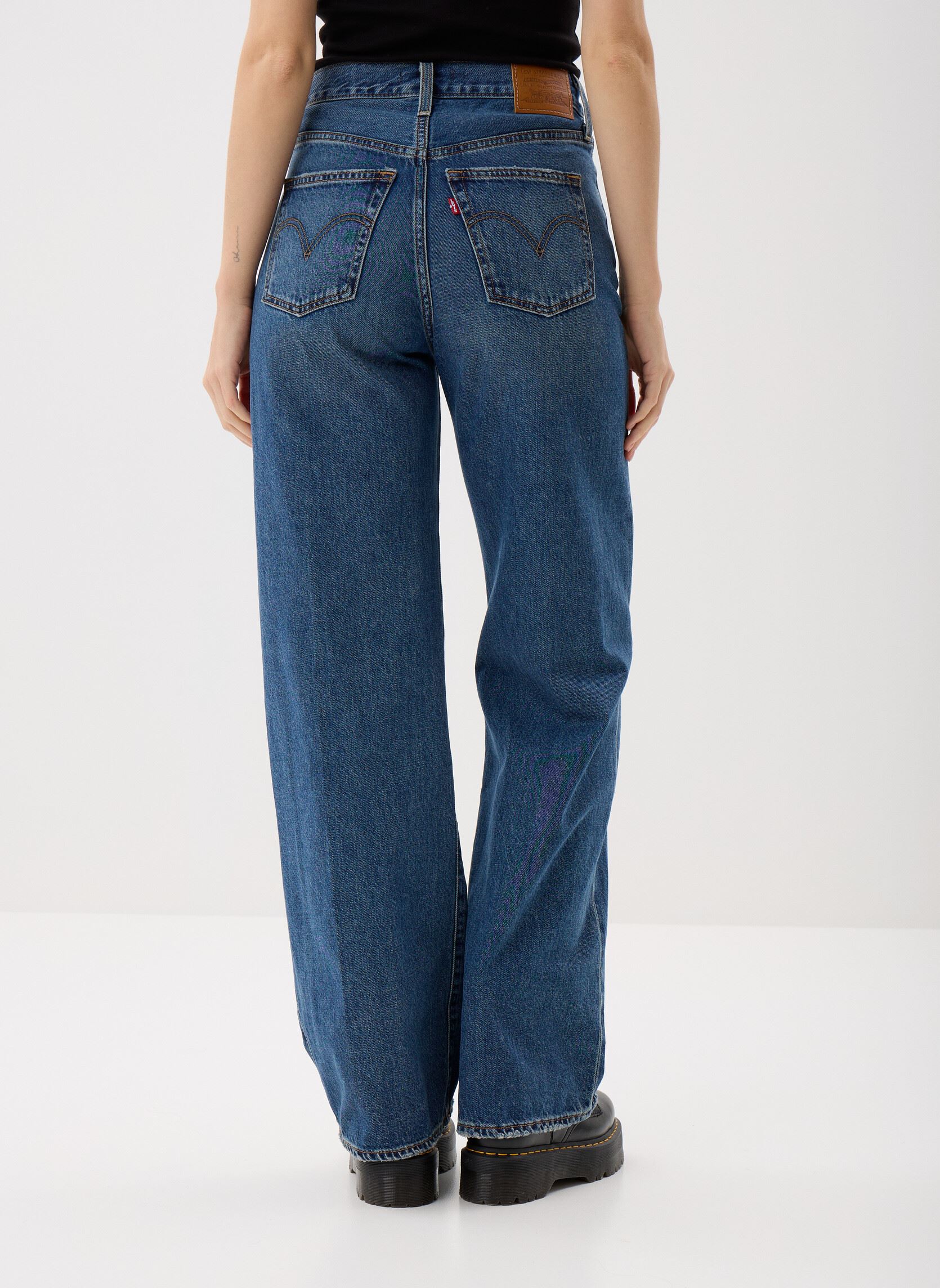 Jeans large RIBCAGE WIDE LEG H223 DARK INDIGO - WORN femme bleu Levi's Jeans large RIBCAGE WIDE LEG H223 DARK INDIGO - WORN femme bleu POLAR PERIMITER