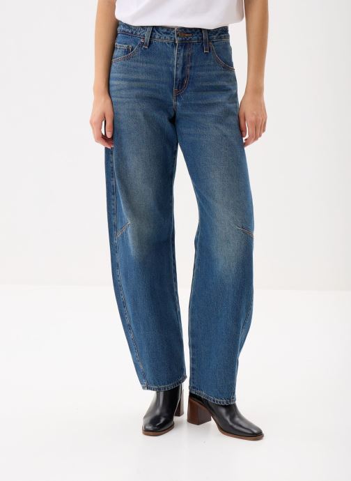 Levi's Jeans large BAGGY DAD BARREL DARK INDIGO - WORN IN femme bleu
