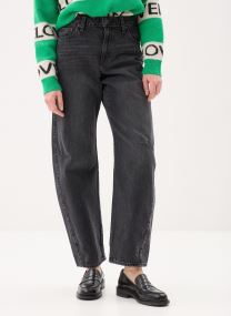 Jeans larghi BAGGY DAD BARREL DARK INDIGO - WORN IN donna blu