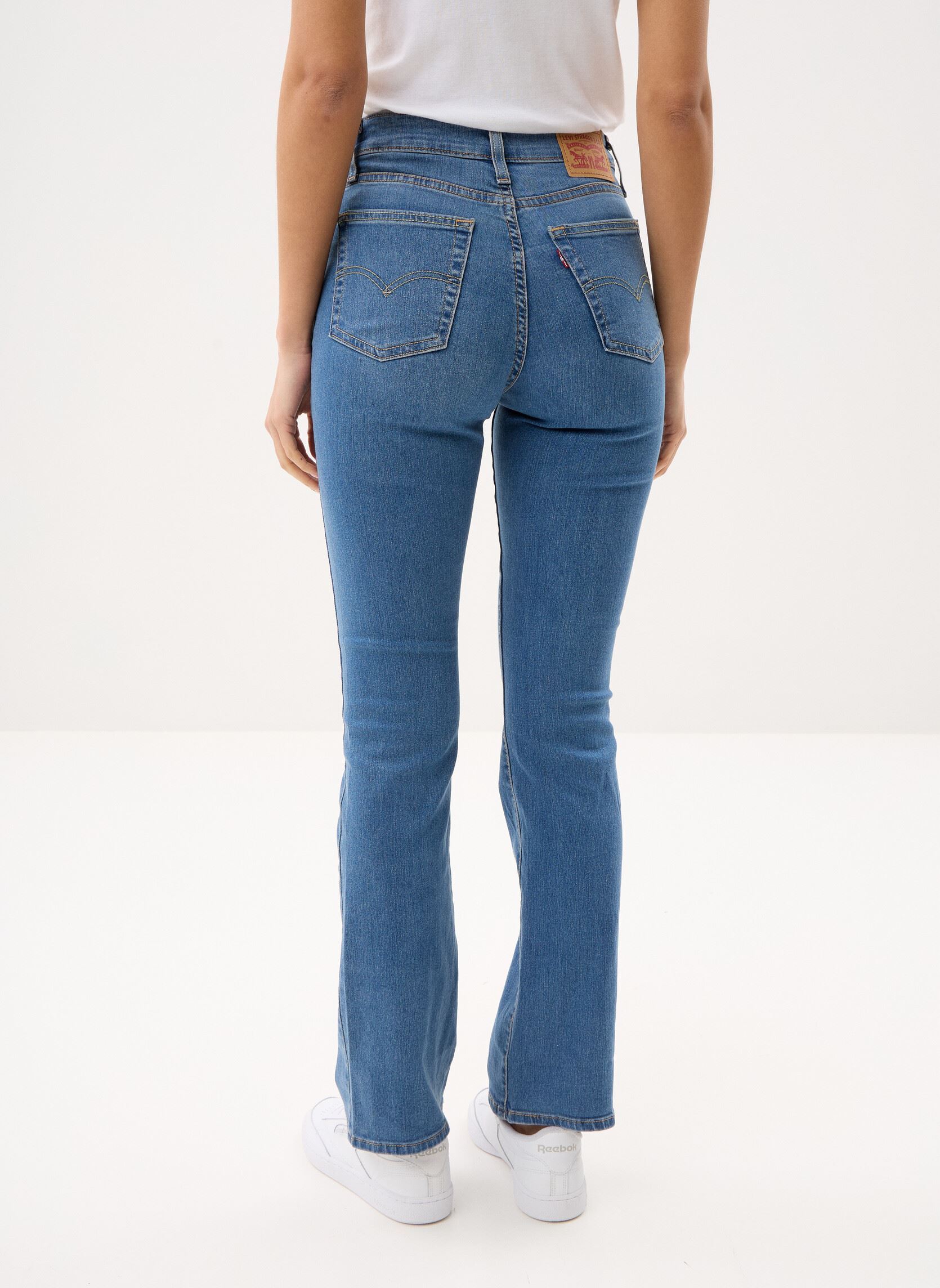 Jeans flare 725 HIGH RISE BOOTCUT MED INDIGO - WORN femme bleu Levi's Jeans flare 725 HIGH RISE BOOTCUT MED INDIGO - WORN femme bleu HINT OF TINT