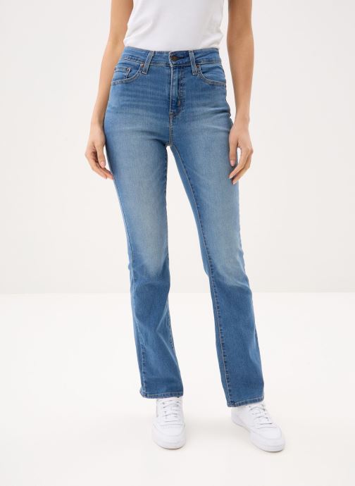 Levi's Jeans flare 725 HIGH RISE BOOTCUT MED INDIGO - WORN femme bleu