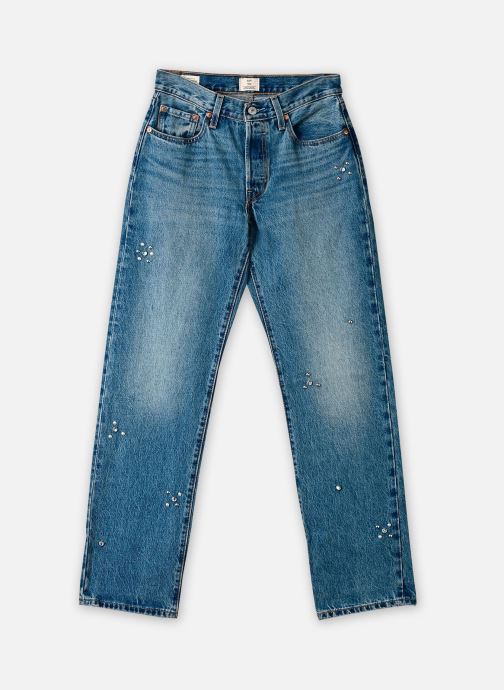Levi's Straight Fit Jeans 501® 90S MED INDIGO - WORN IN damen blau