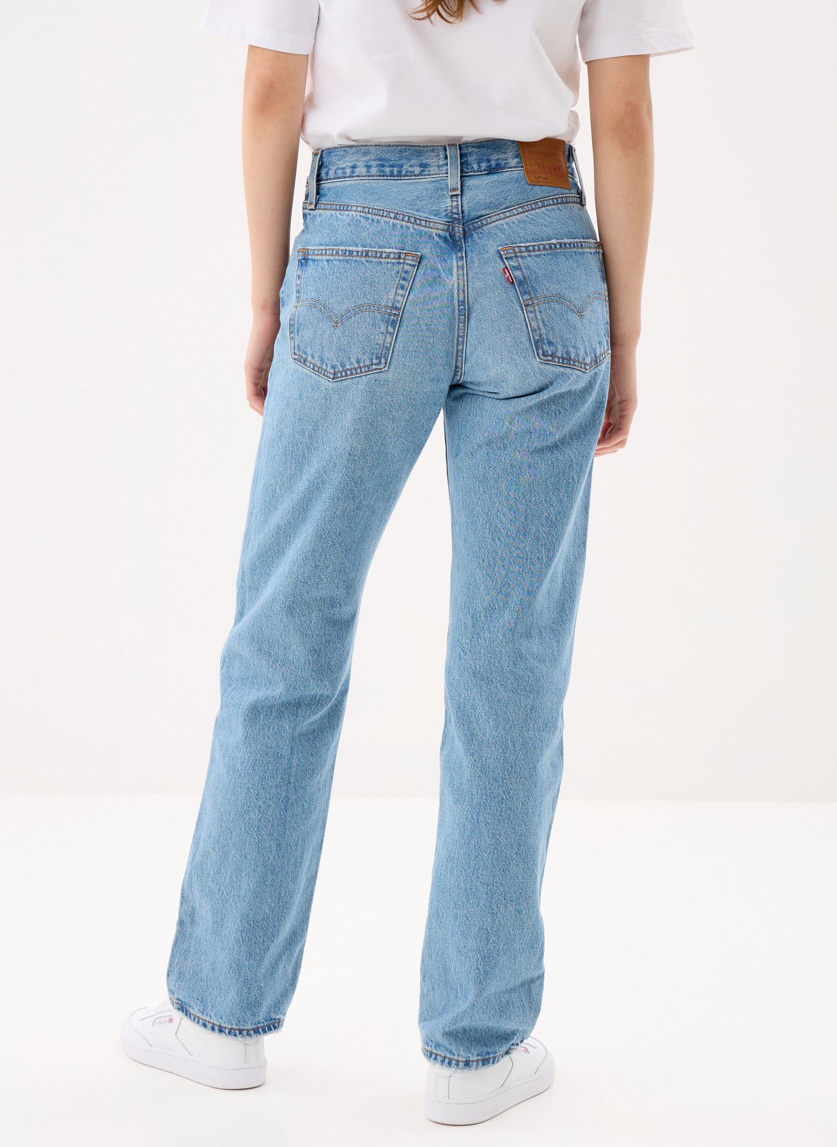 Jeans droit 501® 90S MED INDIGO - WORN IN femme bleu Levi's Jeans droit 501® 90S MED INDIGO - WORN IN femme bleu IN LOVE WITH YOU
