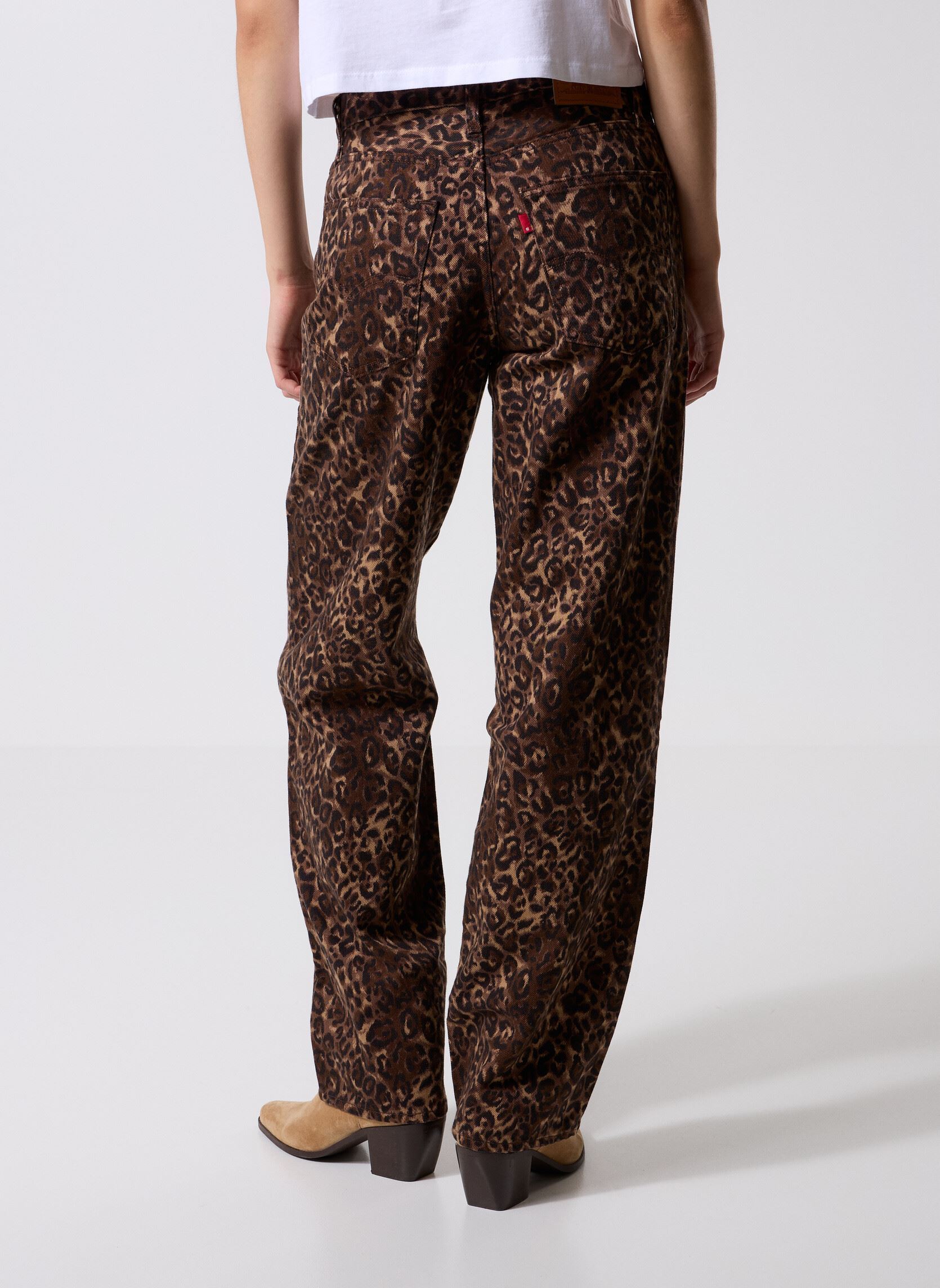 Wijde jeans / Flared Jeans BAGGY DAD BROWNS dames bruin Levi's Wijde jeans / Flared Jeans BAGGY DAD BROWNS dames bruin CAT EYES