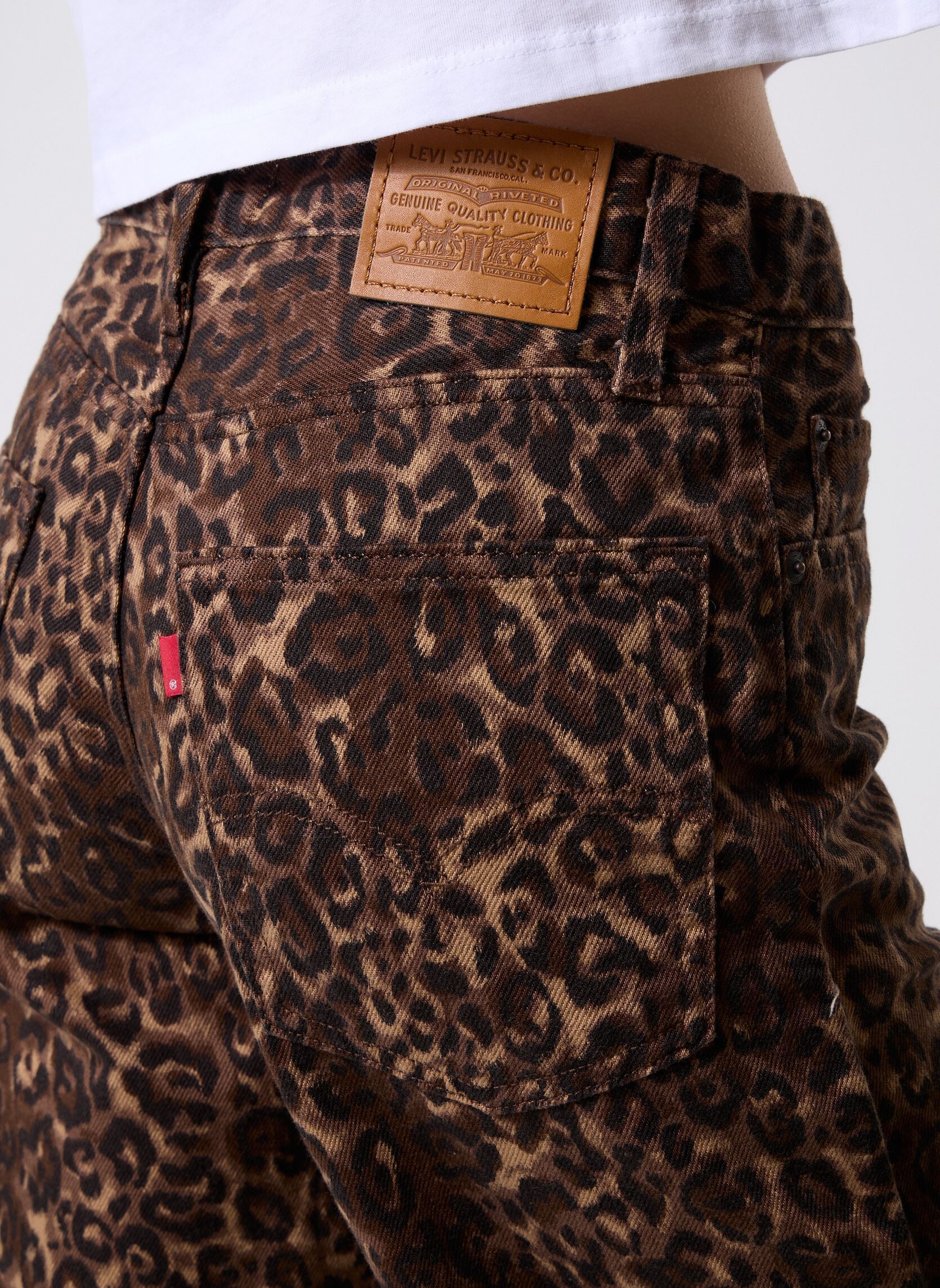 Wijde jeans / Flared Jeans BAGGY DAD BROWNS dames bruin Levi's Wijde jeans / Flared Jeans BAGGY DAD BROWNS dames bruin CAT EYES