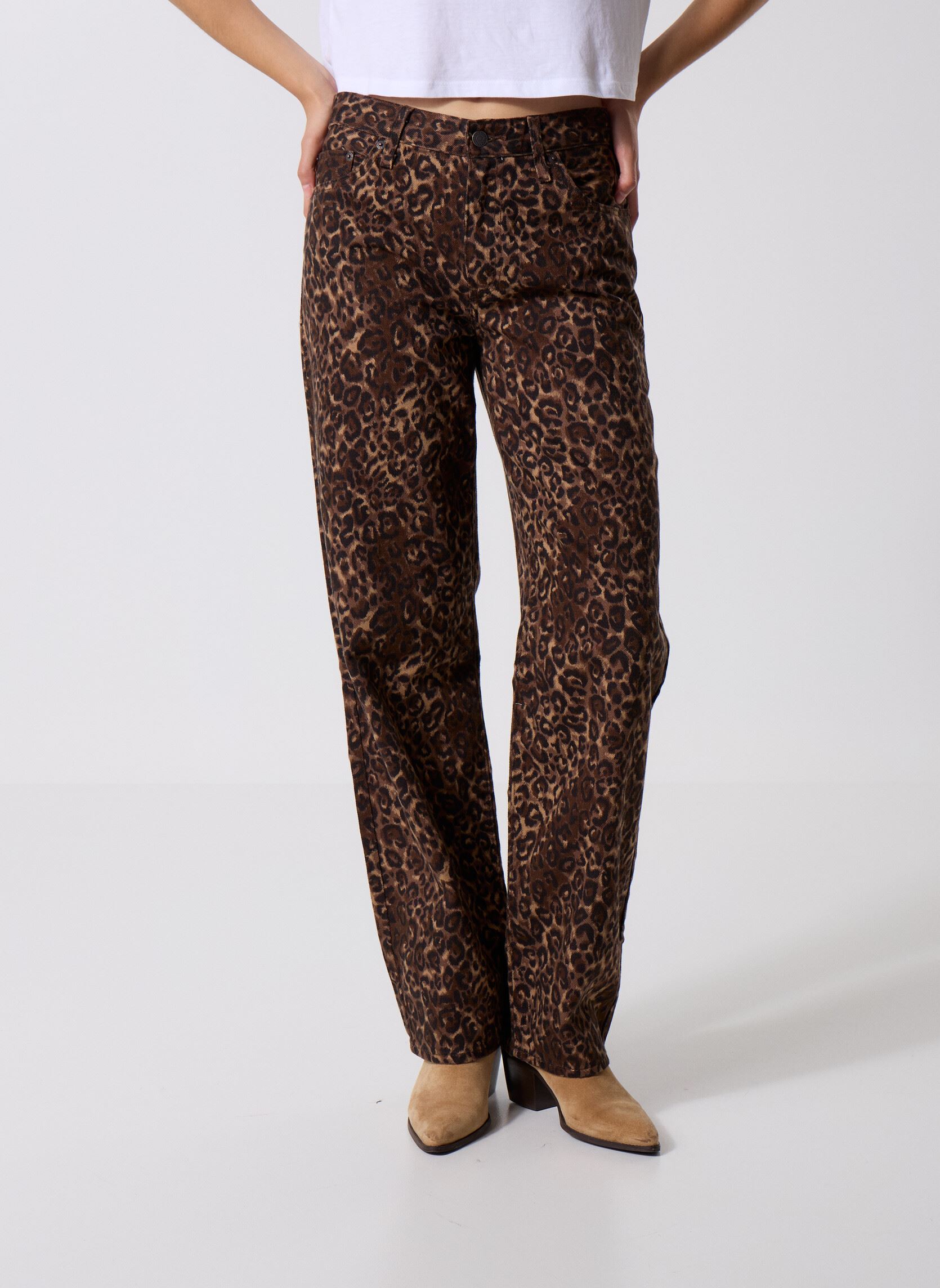 Jeans flare / larges Levis BAGGY DAD Lightweight US 28 / - vue 8