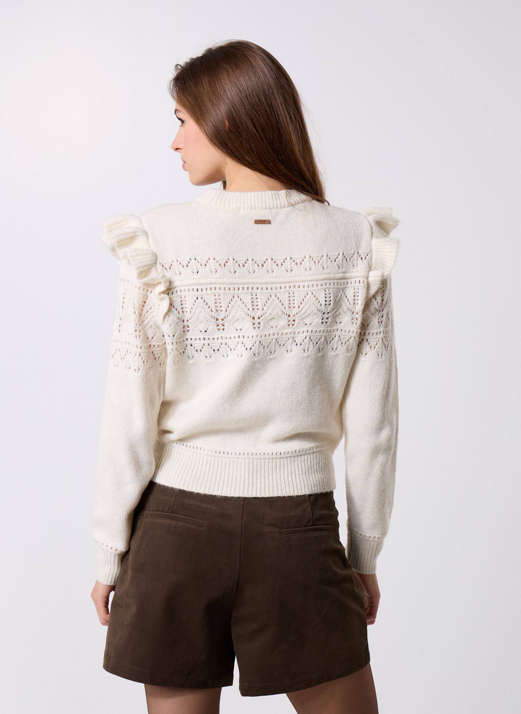 Pulls SHANE WESTERN YOKE PO WHITES femme blanc Levi's Pulls SHANE WESTERN YOKE PO WHITES femme blanc Tofu
