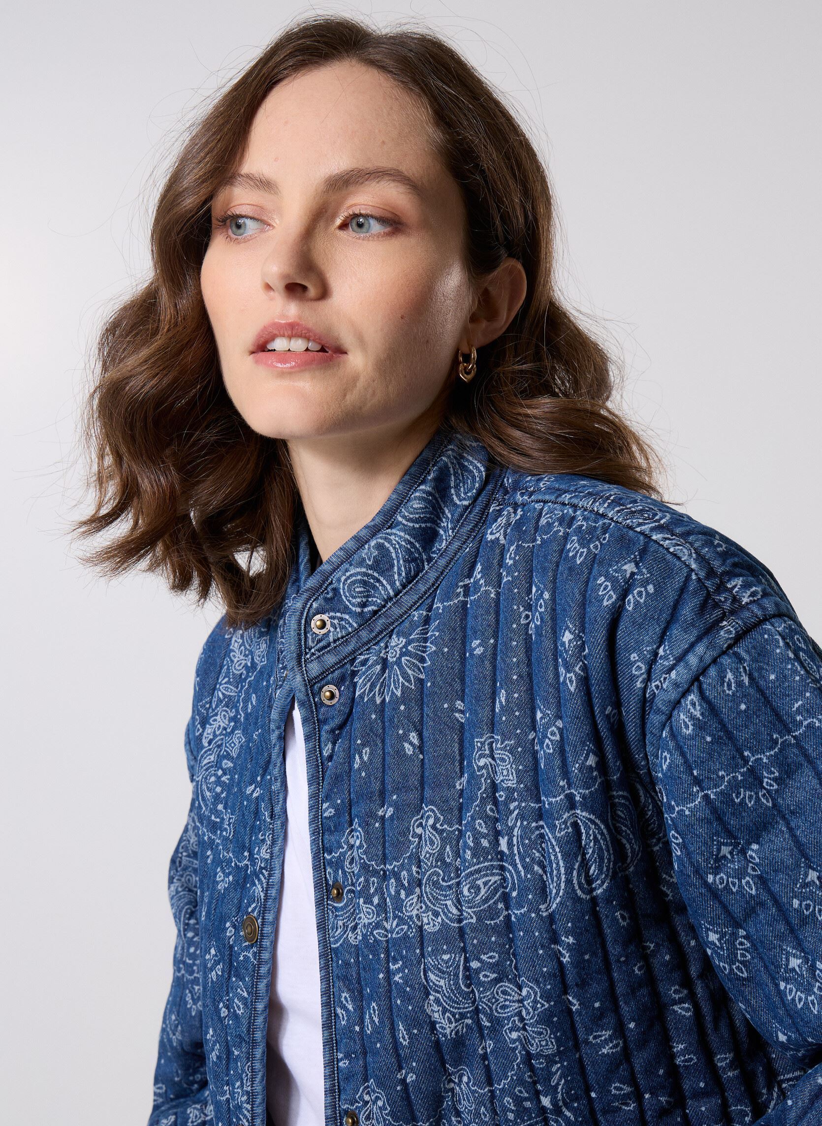 Giacche LOTTIE LINER JACKET BLUES donna blu Levi's Giacche LOTTIE LINER JACKET BLUES donna blu EMME PATCHWORK BANDA