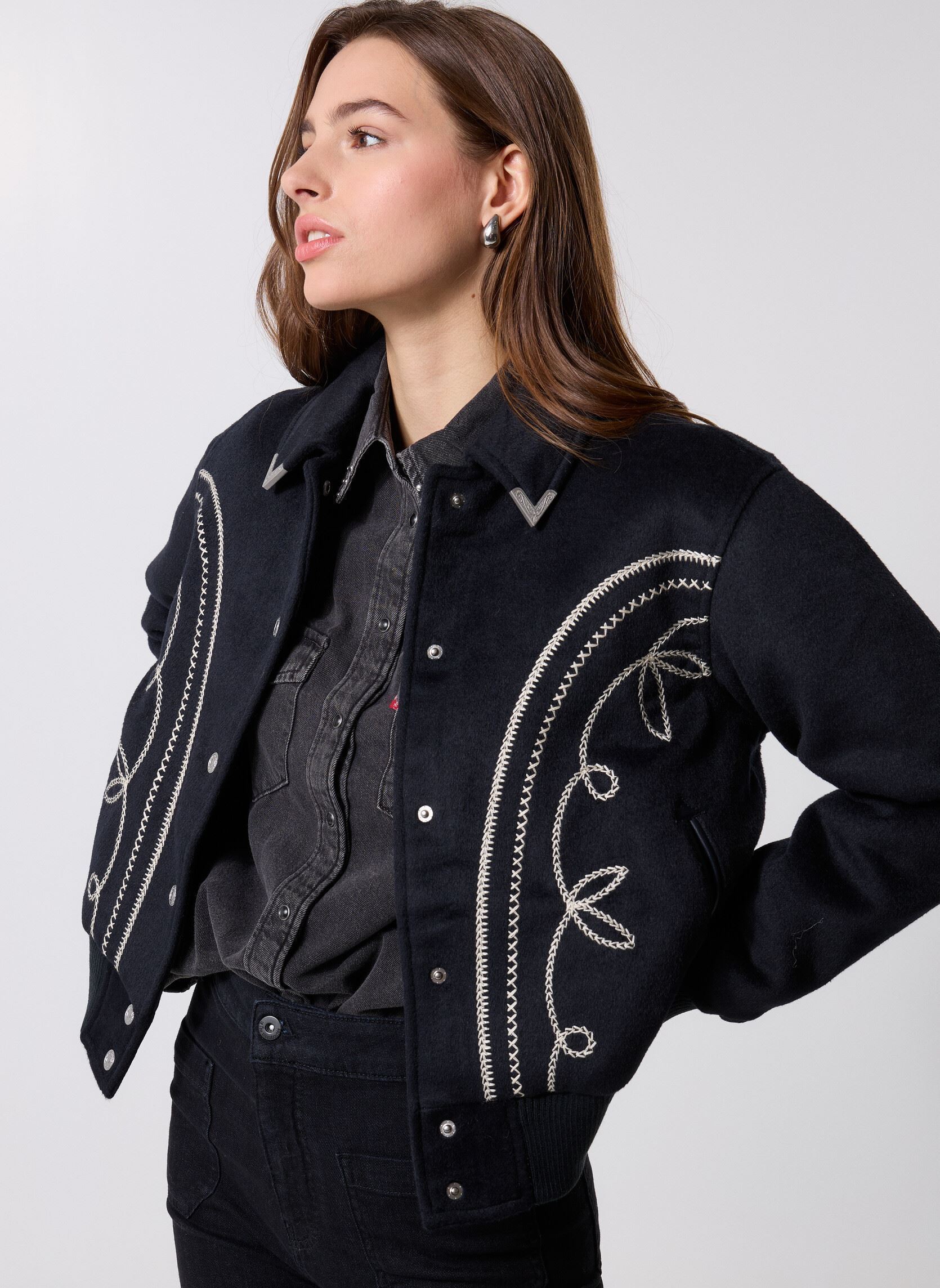 Vêtements Levi' ® LENNOX RODEO JACKET BLACKS pour Femme