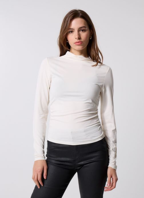Levi's Tee-shirts manches longues NINA TOP WHITES femme blanc