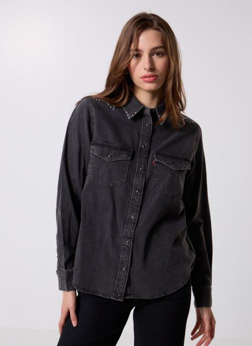 Levi's Chemises manches longues ICONIC WESTERN BLACKS femme noir