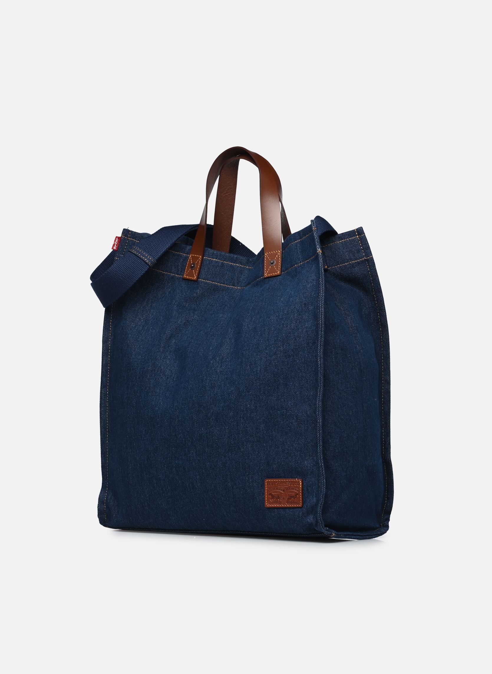 Bolsas de compra HERITAGE TOTE mujer azul Levi's Bolsas de compra HERITAGE TOTE mujer azul INDIGO MID WASH 6
