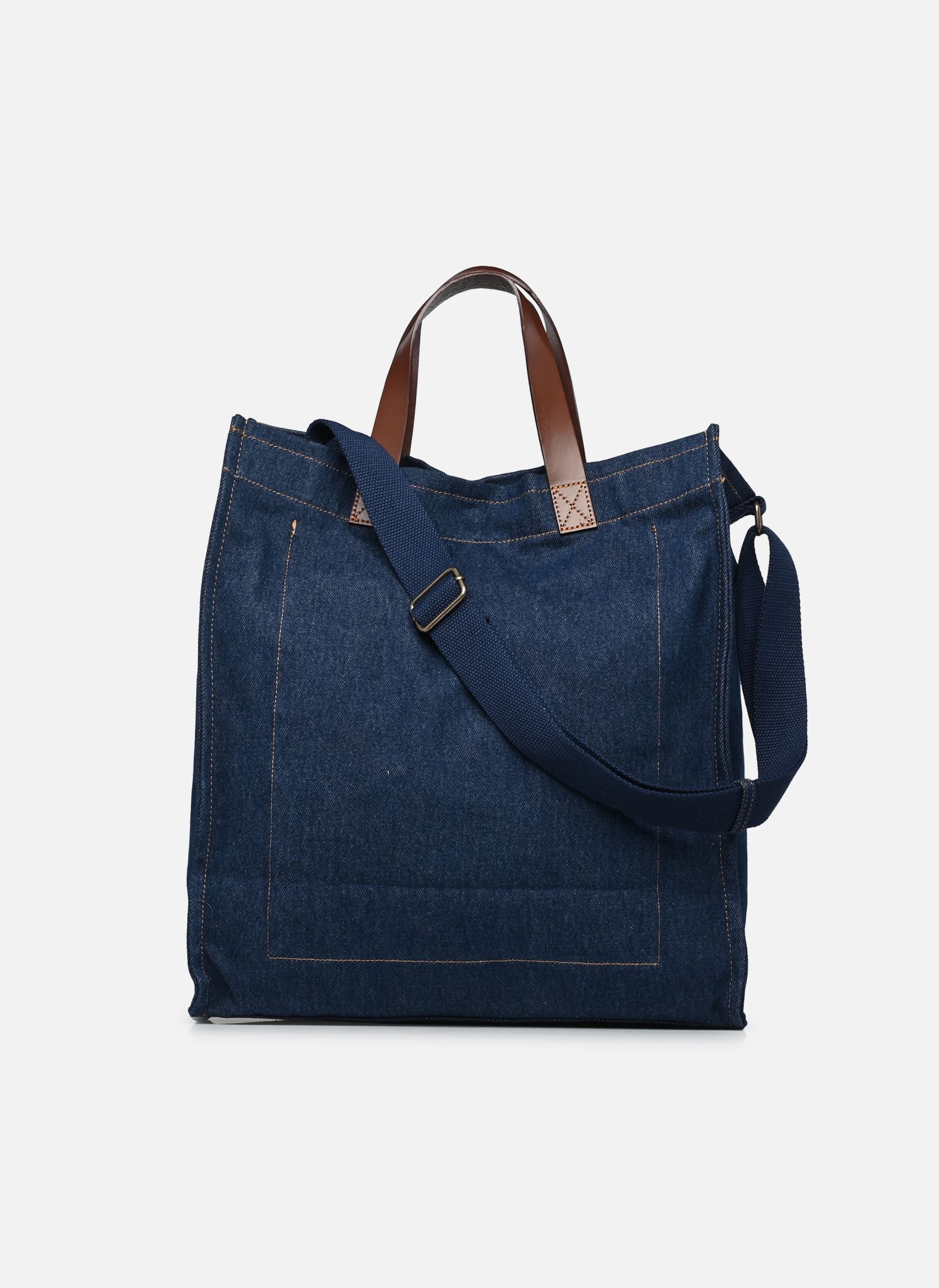 Bolsas de compra HERITAGE TOTE mujer azul Levi's Bolsas de compra HERITAGE TOTE mujer azul INDIGO MID WASH 6