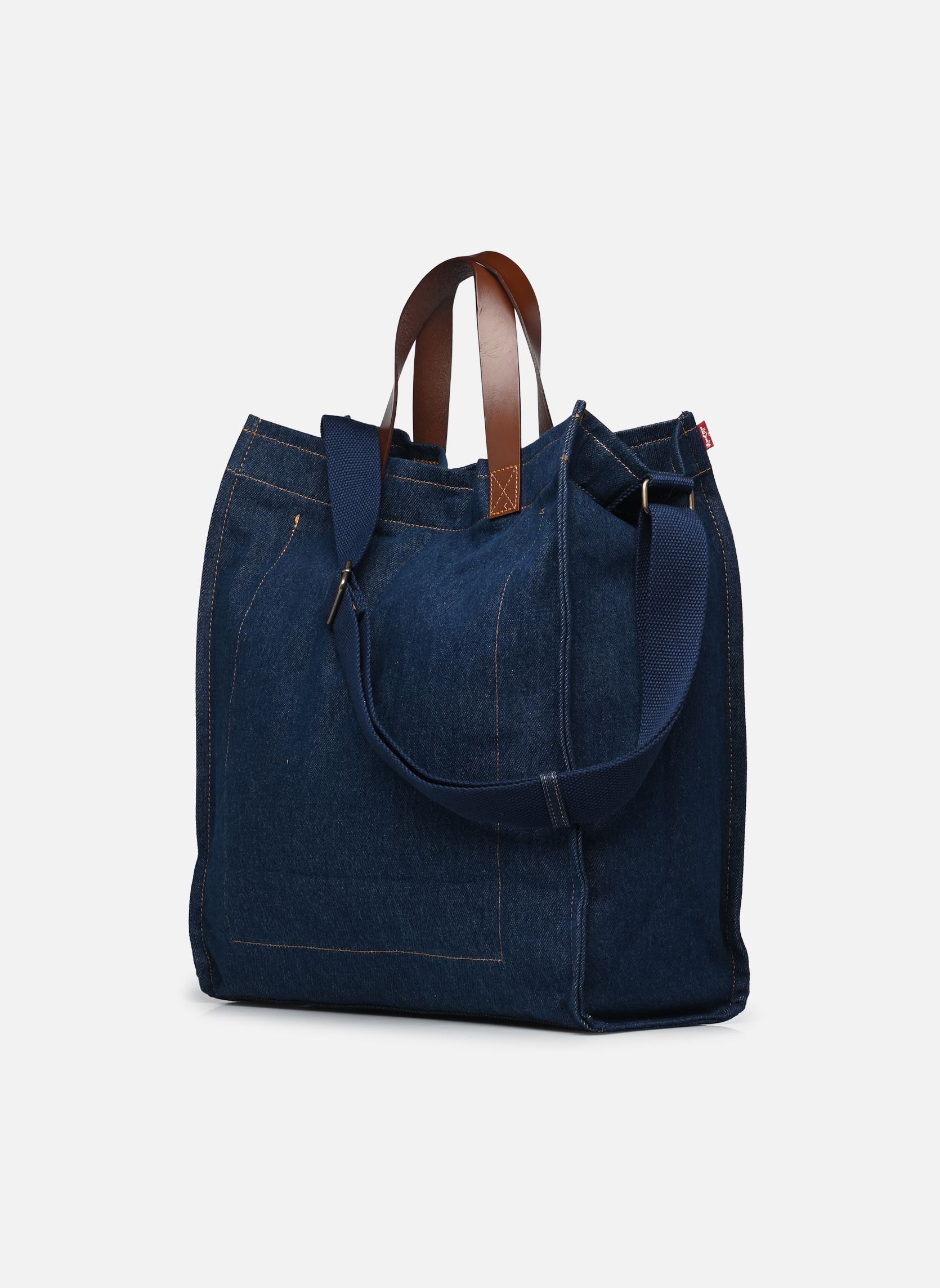 Bolsas de compra HERITAGE TOTE mujer azul Levi's Bolsas de compra HERITAGE TOTE mujer azul INDIGO MID WASH 6