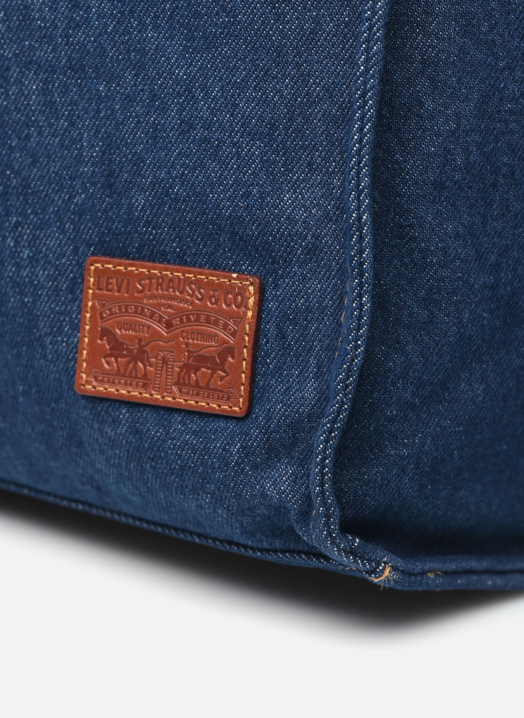 Bolsas de compra HERITAGE TOTE mujer azul Levi's Bolsas de compra HERITAGE TOTE mujer azul INDIGO MID WASH 6