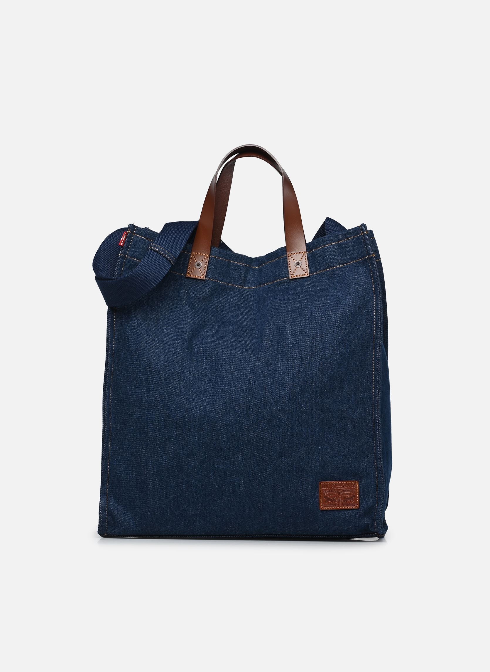 Bolsas de compra HERITAGE TOTE mujer azul Levi's Bolsas de compra HERITAGE TOTE mujer azul INDIGO MID WASH 6