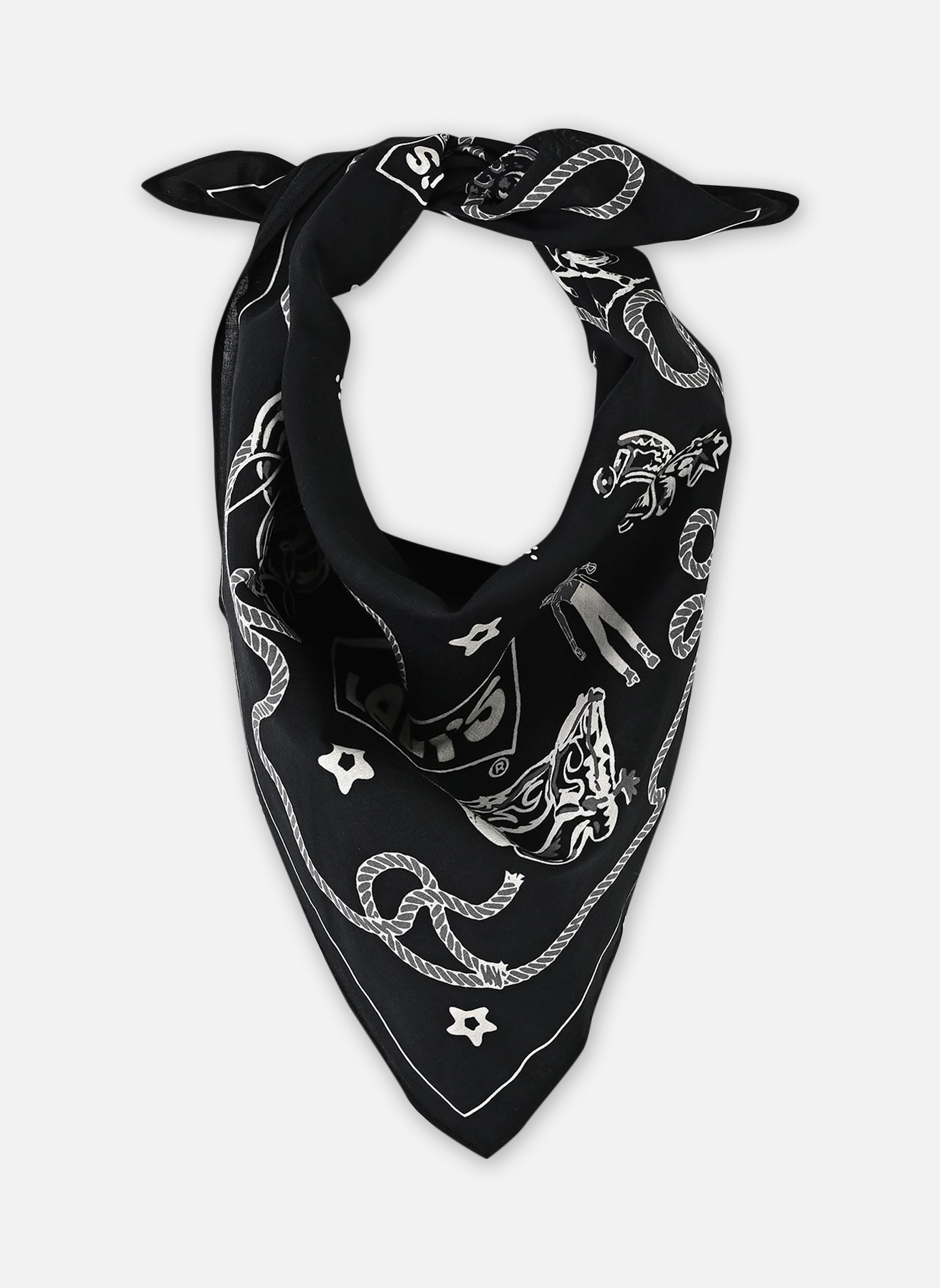 Foulards RANCHERS BANDANA noir Levi's Foulards RANCHERS BANDANA noir RANCHER BANDANA ANTH