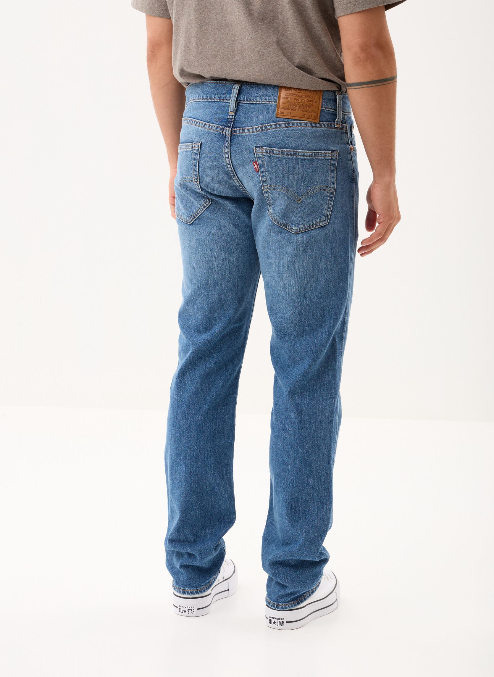 Jeans slim et skinny 511™ SLIM MED INDIGO - WORN IN homme bleu Levi's Jeans slim et skinny 511™ SLIM MED INDIGO - WORN IN homme bleu TAKE IT FROM THE TOP