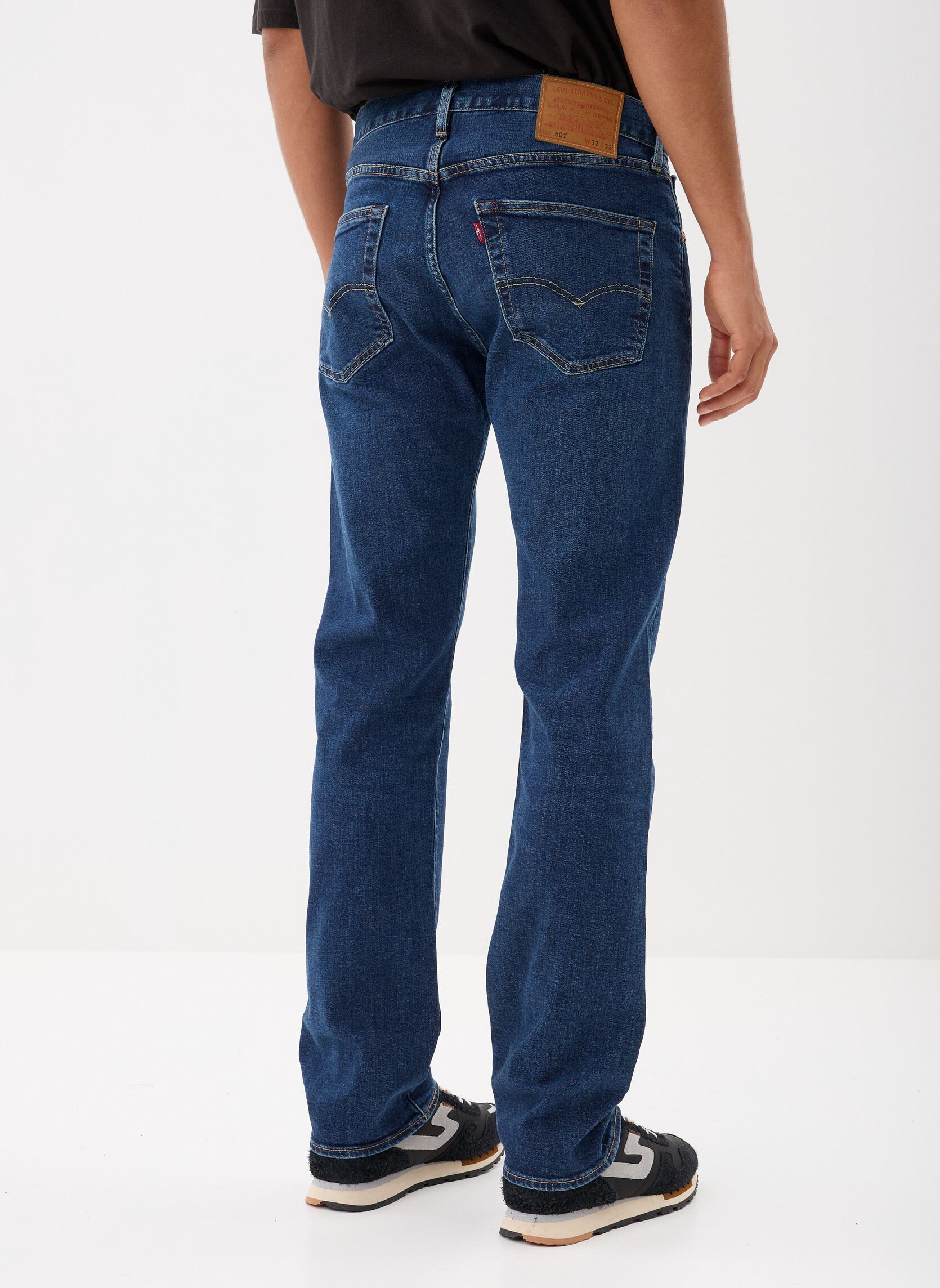 Jeans droit 501® LEVIS®ORIGINAL FIT DARK INDIGO - WO homme bleu Levi's Jeans droit 501® LEVIS®ORIGINAL FIT DARK INDIGO - WO homme bleu DO THE RUMP
