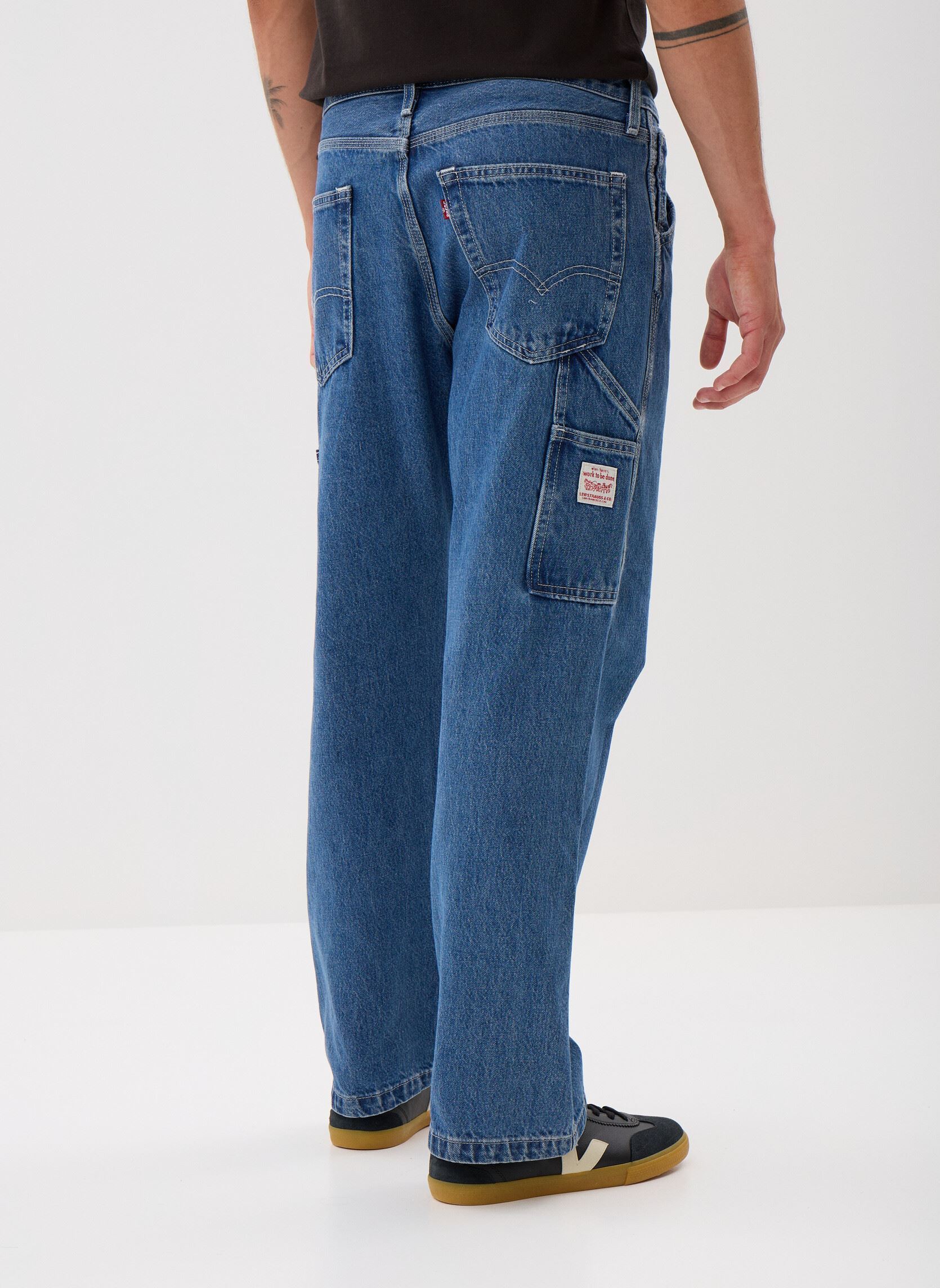 Jeans droit 568 LOOSE STRT CARPENTER MED INDIGO - FL homme bleu Levi's Jeans droit 568 LOOSE STRT CARPENTER MED INDIGO - FL homme bleu SAFE IN CHARM