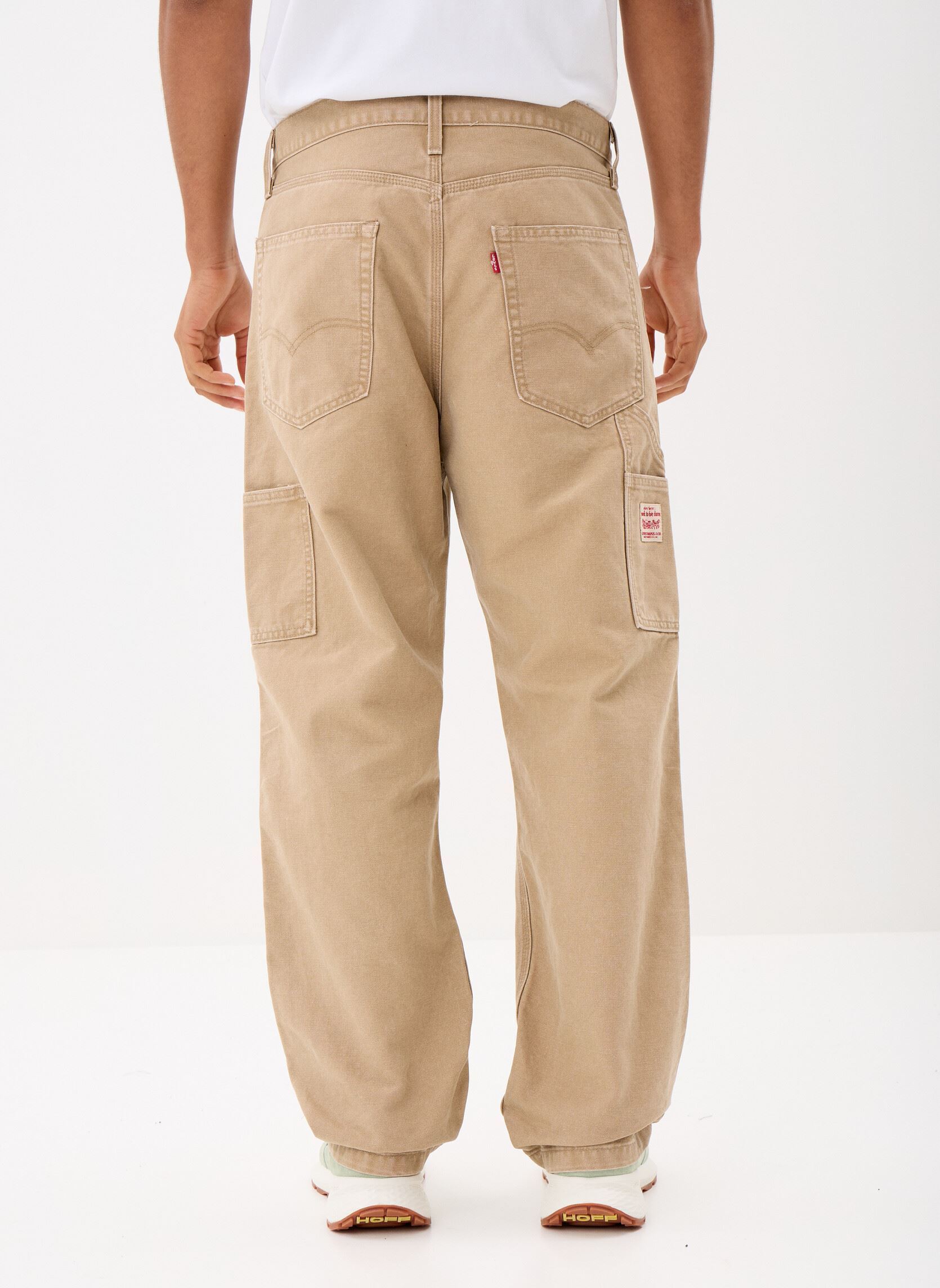 Straight Fit Jeans 568 LOOSE STRT CARPENTER BROWNS herren beige Levi's Straight Fit Jeans 568 LOOSE STRT CARPENTER BROWNS herren beige TIGER'S EYE