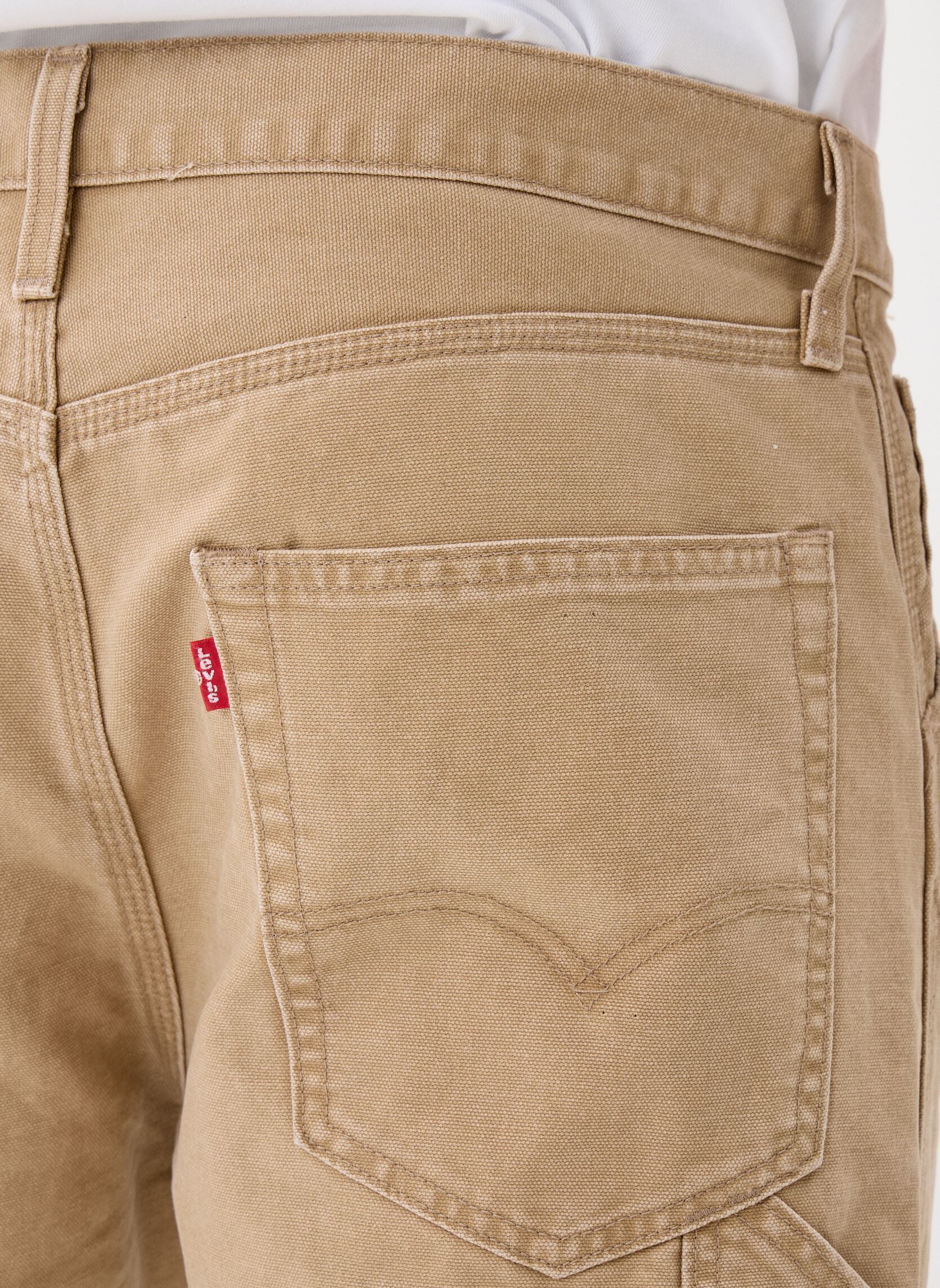Straight Fit Jeans 568 LOOSE STRT CARPENTER BROWNS herren beige Levi's Straight Fit Jeans 568 LOOSE STRT CARPENTER BROWNS herren beige TIGER'S EYE
