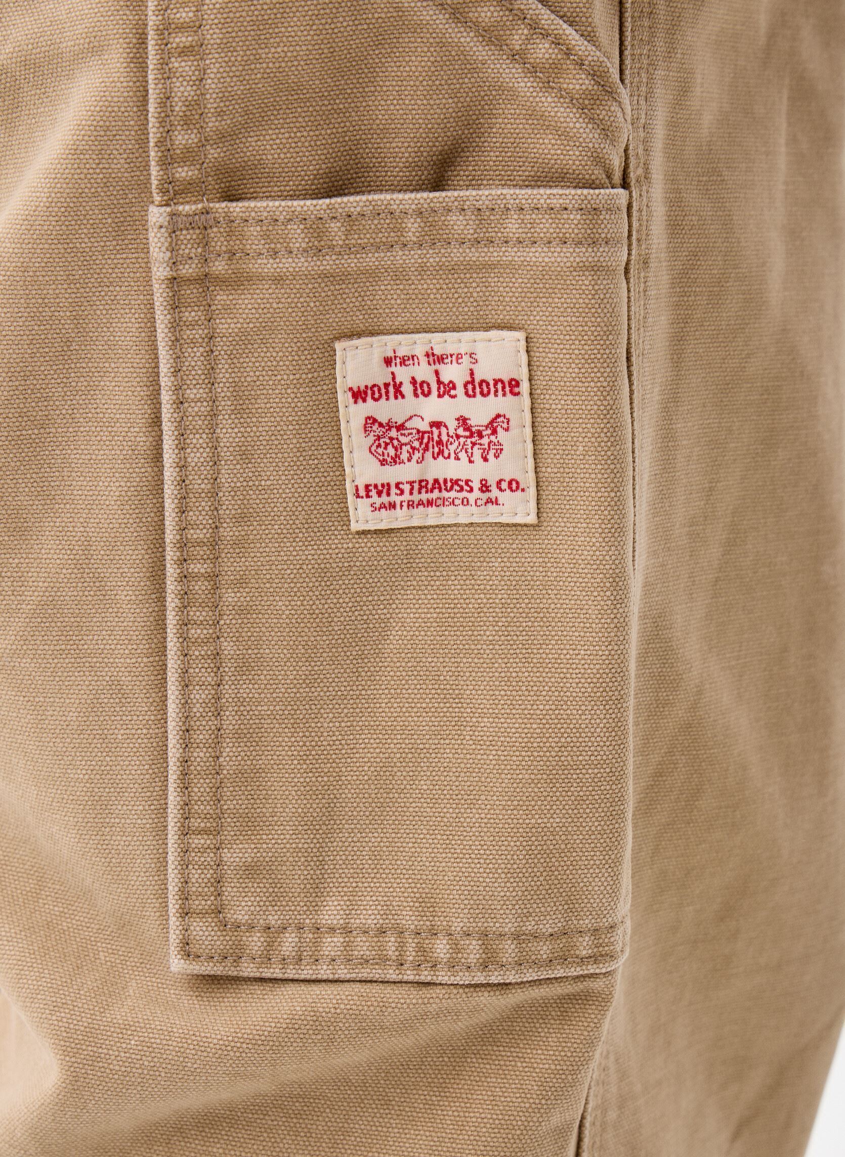 Straight Fit Jeans 568 LOOSE STRT CARPENTER BROWNS herren beige Levi's Straight Fit Jeans 568 LOOSE STRT CARPENTER BROWNS herren beige TIGER'S EYE