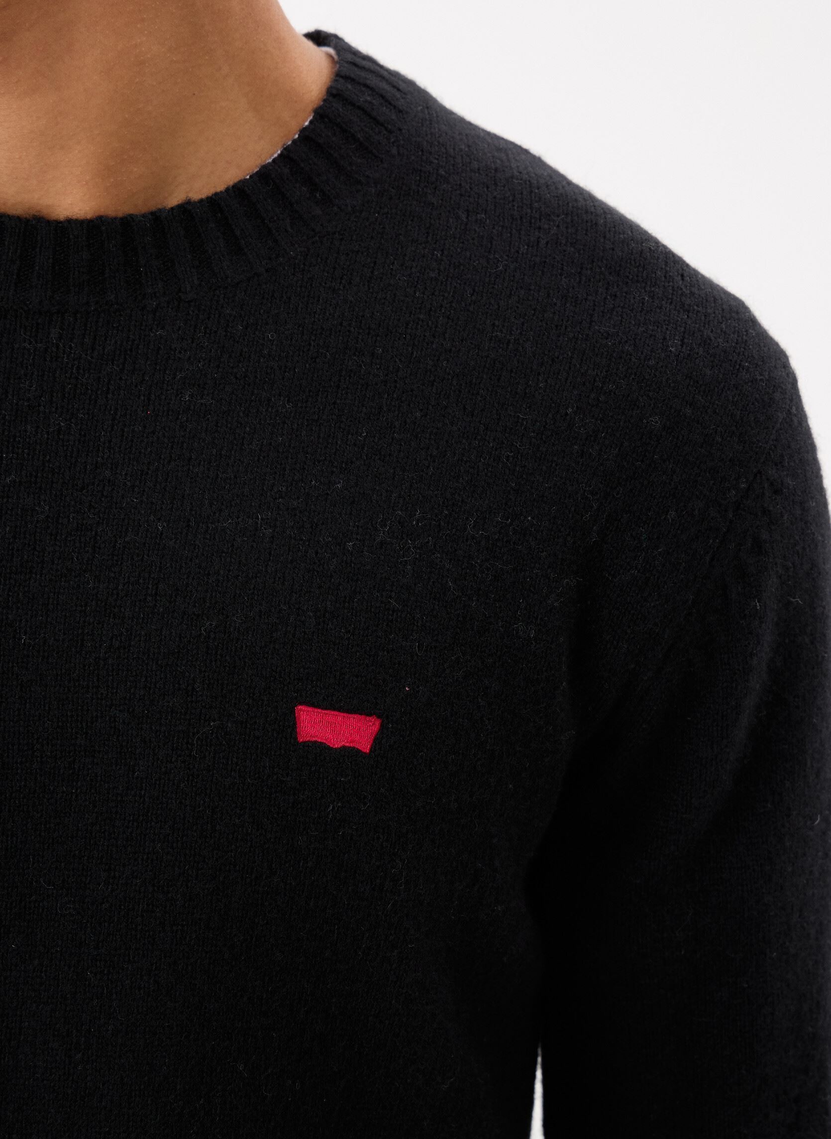 Pullover ORIGINAL HM SWEATER BLACKS herren schwarz Levi's Pullover ORIGINAL HM SWEATER BLACKS herren schwarz METEORITE