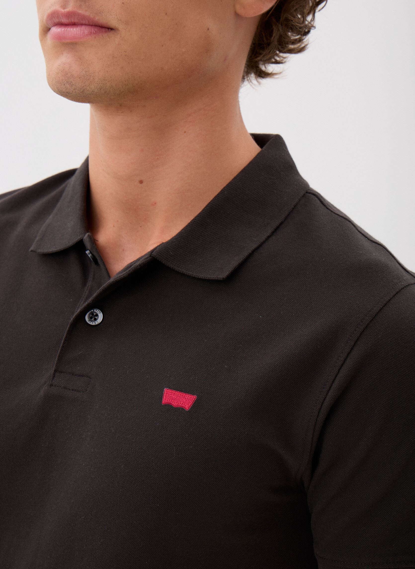 Kurzarm-Poloshirts SLIM HOUSEMARK POLO BLACKS herren schwarz Levi's Kurzarm-Poloshirts SLIM HOUSEMARK POLO BLACKS herren schwarz Mineral Black